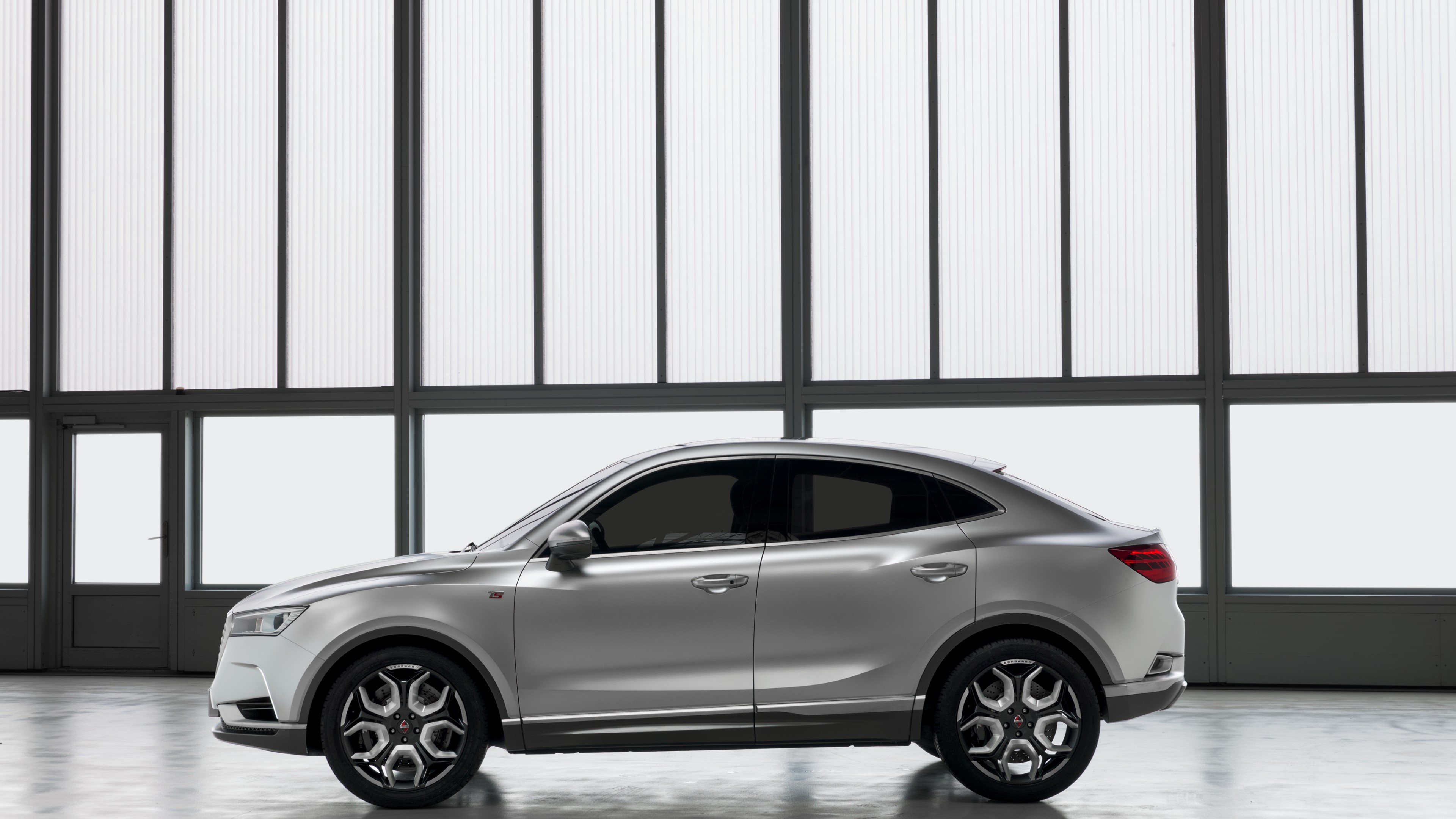 Borgward BX6 TS, Geneva Auto Show 2016, crossover, silver, HD Wallpaper
