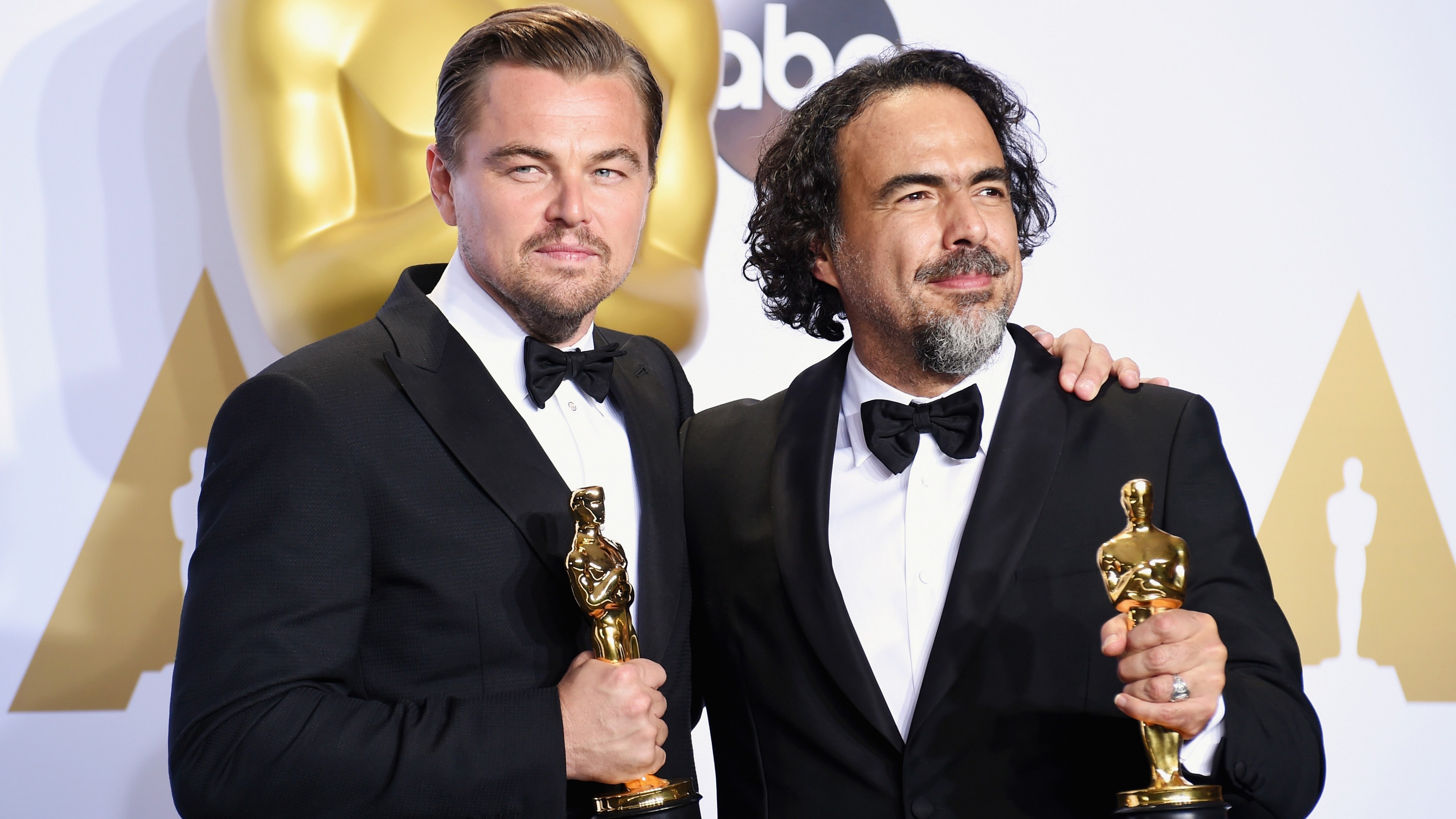 Leonardo DiCaprio, Alejandro Gonzalez Inarritu, Oscar 2016, Oscar, Most popular celebs, actor, HD Wallpaper