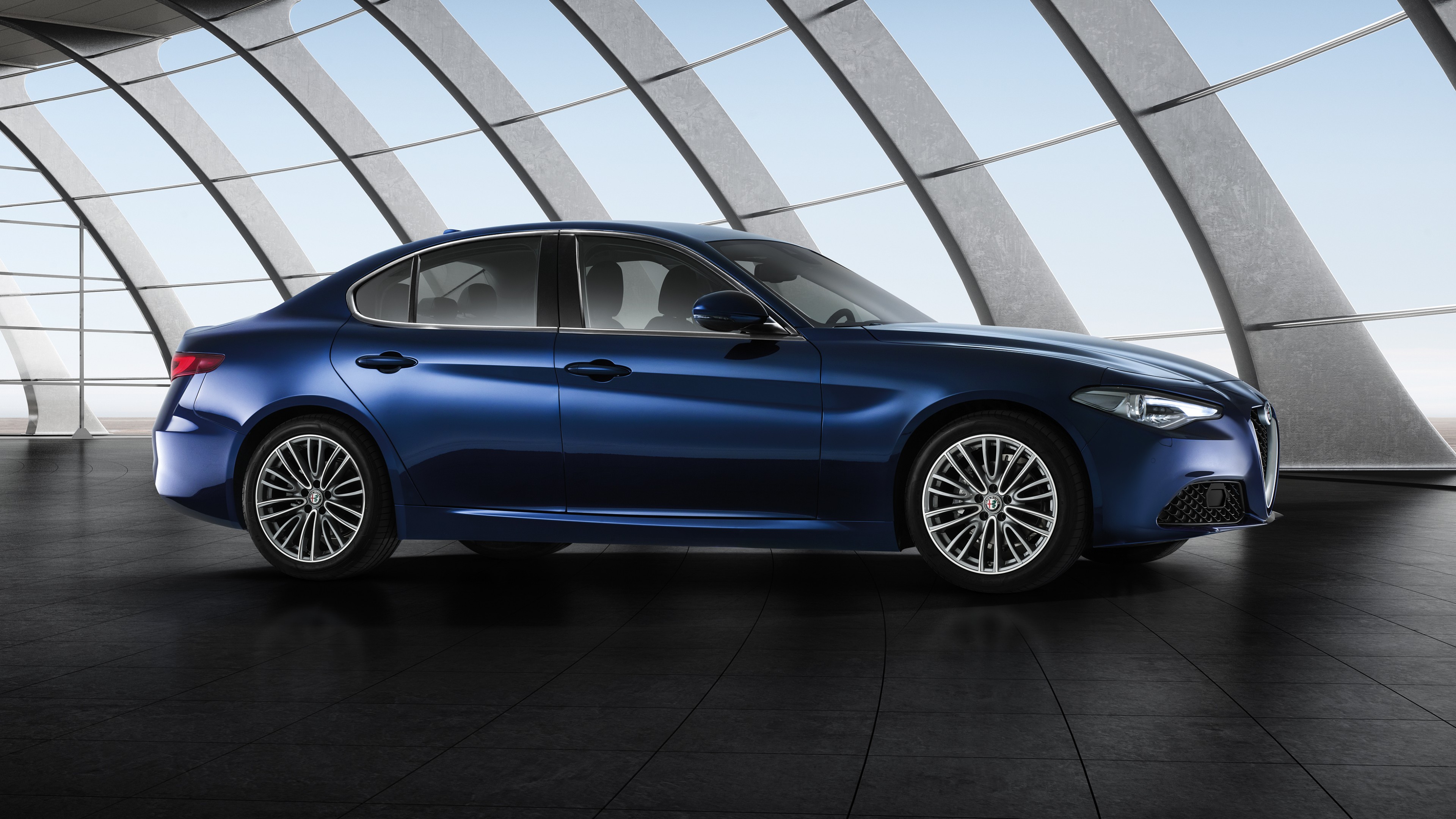 Alfa Romeo Giulia Super, Geneva Auto Show 2016, hatchback, HD Wallpaper