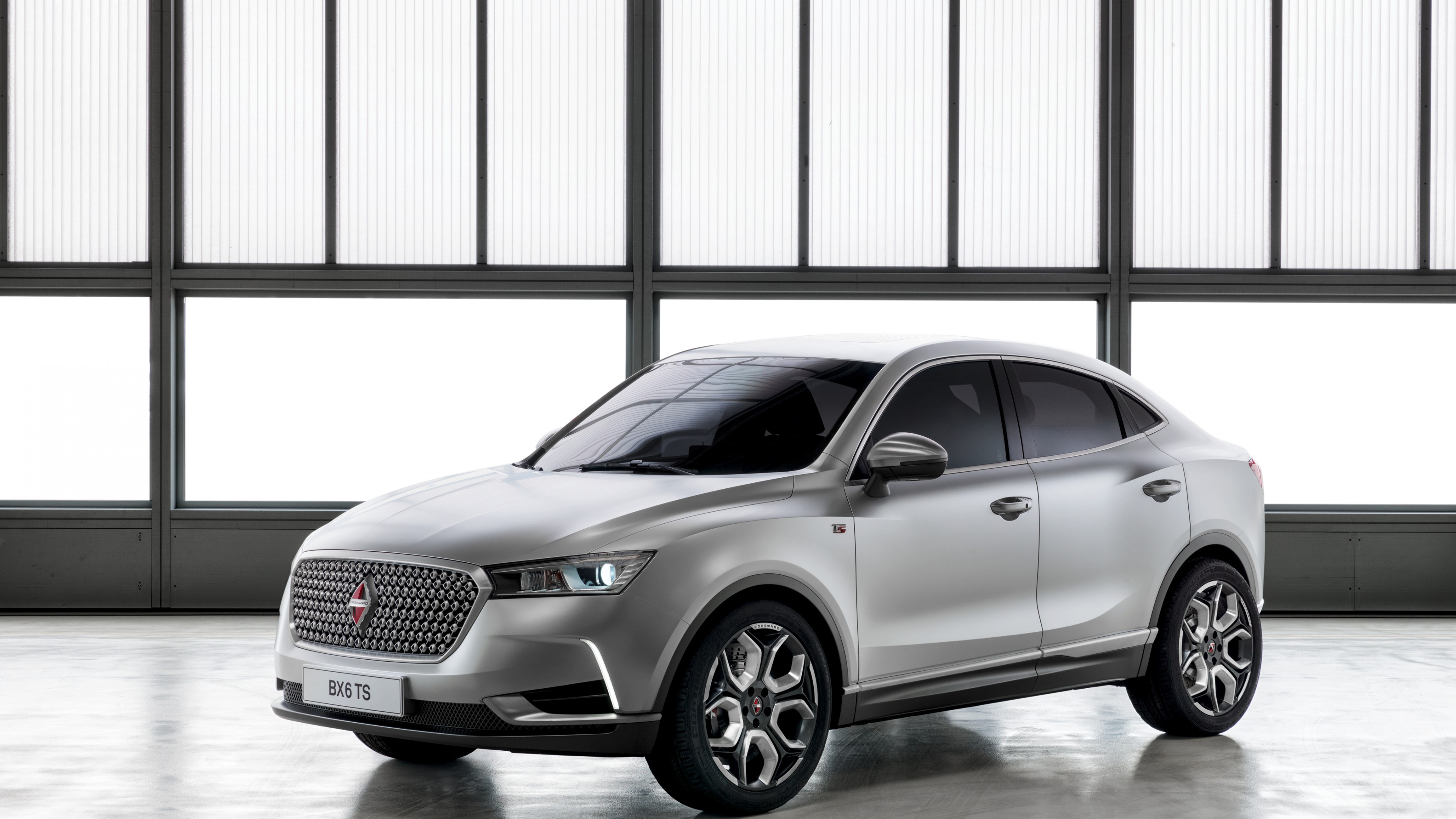 Borgward BX6 TS, Geneva Auto Show 2016, crossover, silver, HD Wallpaper