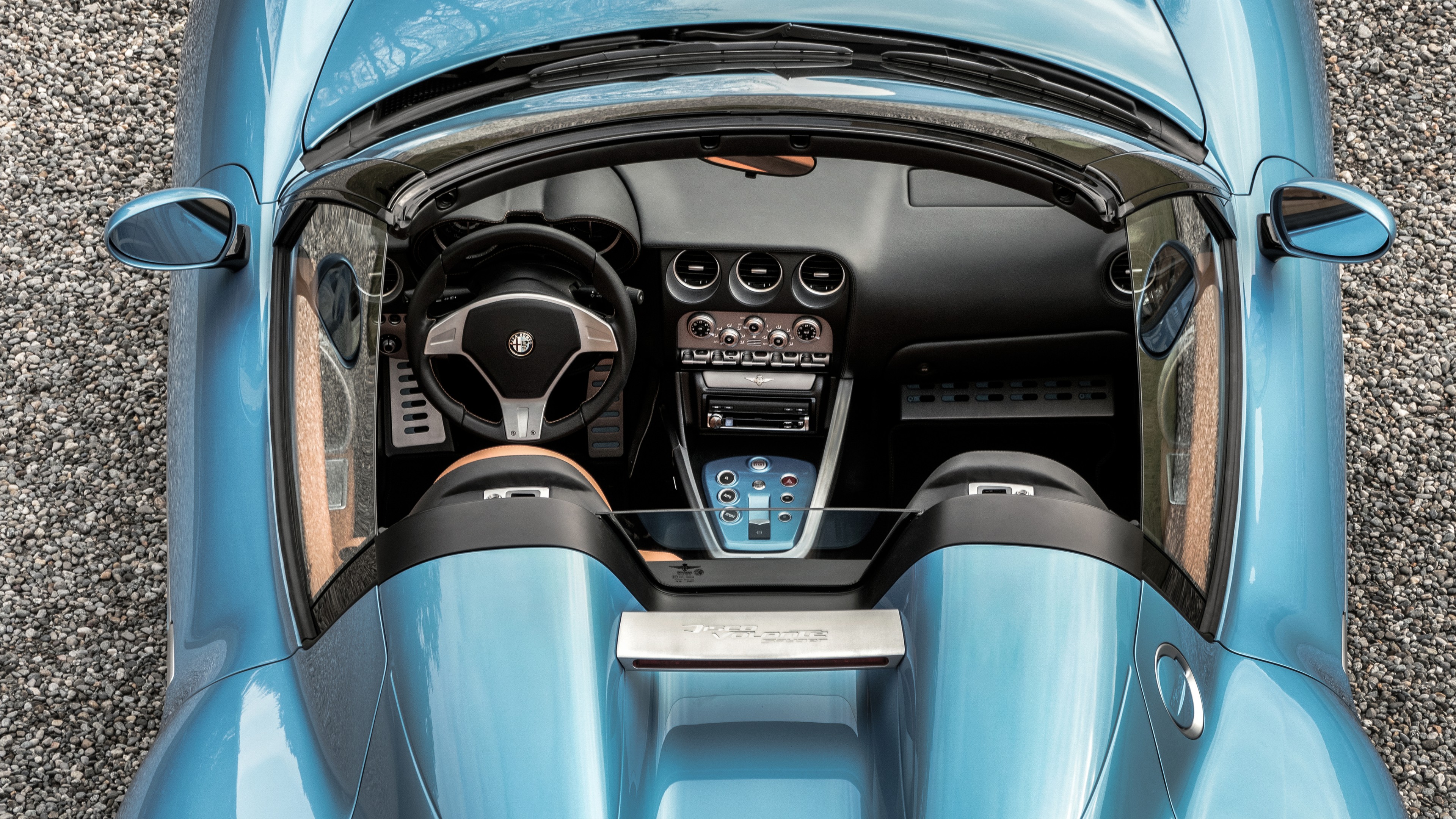 Alfa Romeo Disco Volante Spyder, Geneva Auto Show 2016, interior, HD Wallpaper