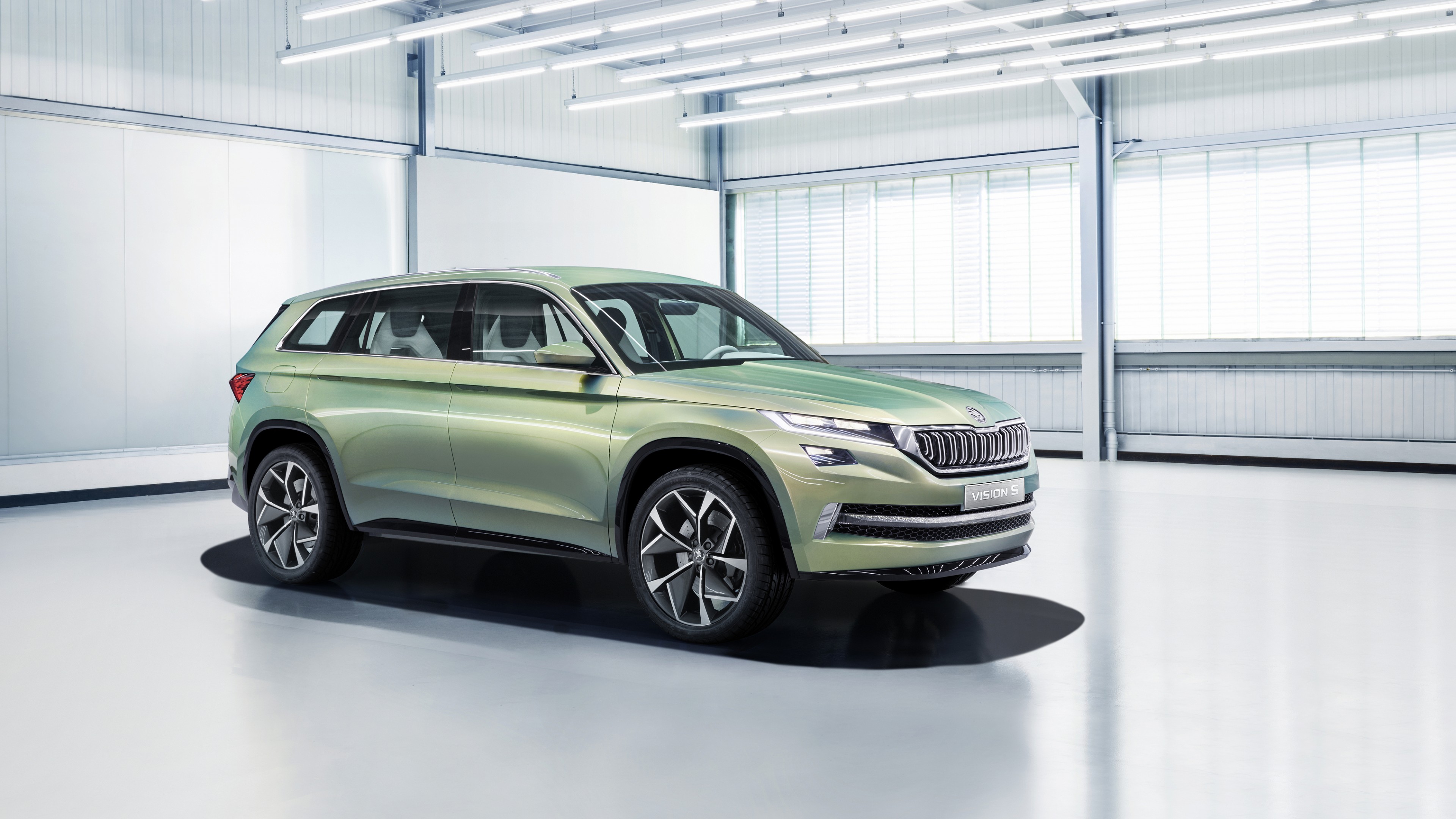 Skoda Vision S, Geneva Auto Show 2016, crossover, HD Wallpaper
