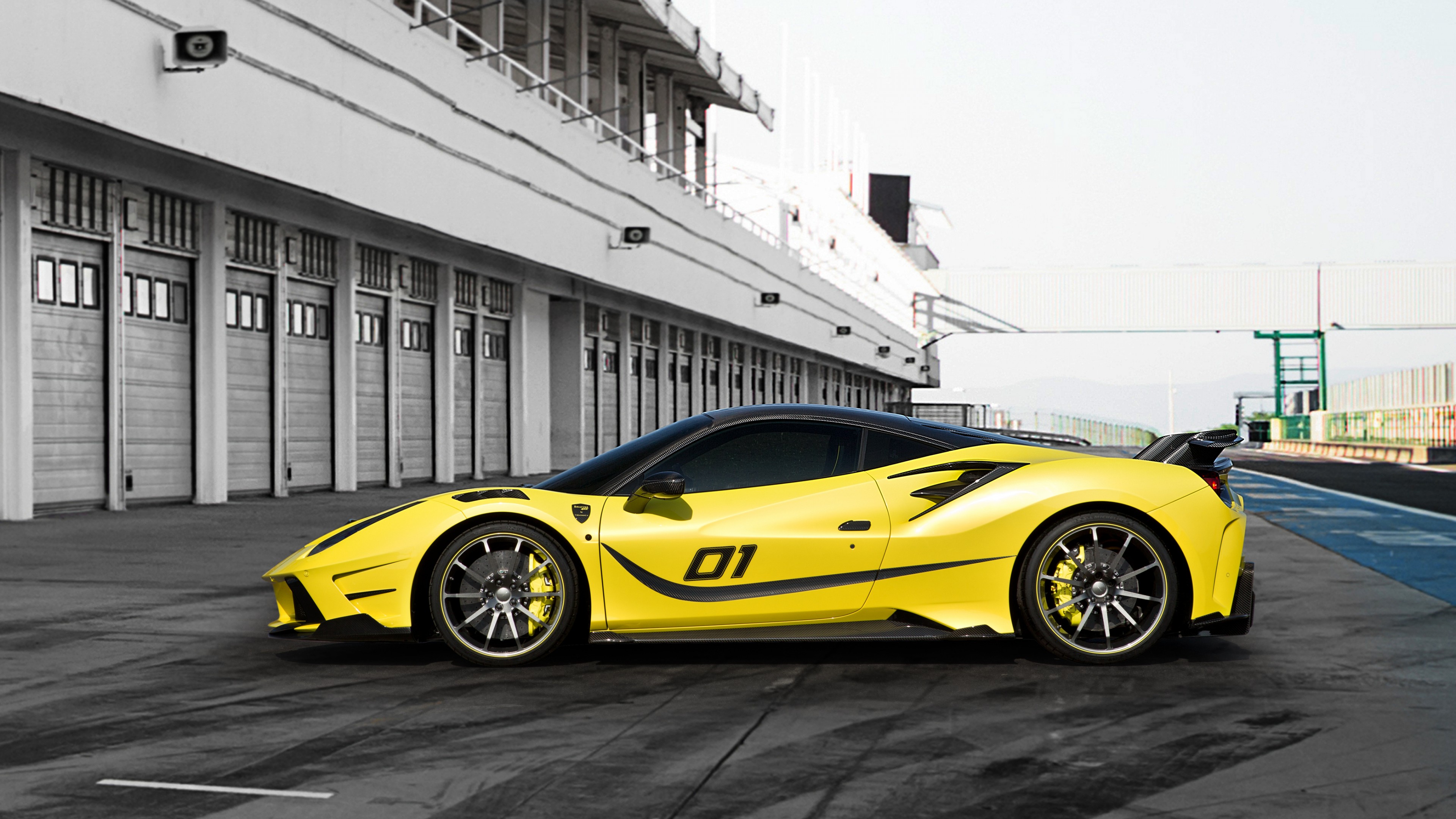 Mansory 4XX Siracusa, Geneva Auto Show 2016, sport car, yellow, HD Wallpaper