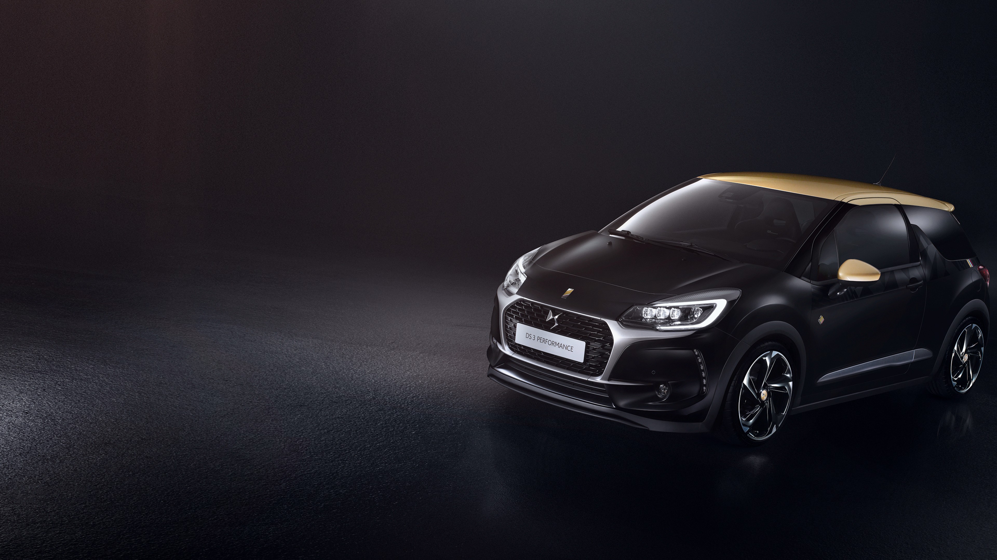 DS 3 Performance, Geneva Auto Show 2016, black, HD Wallpaper