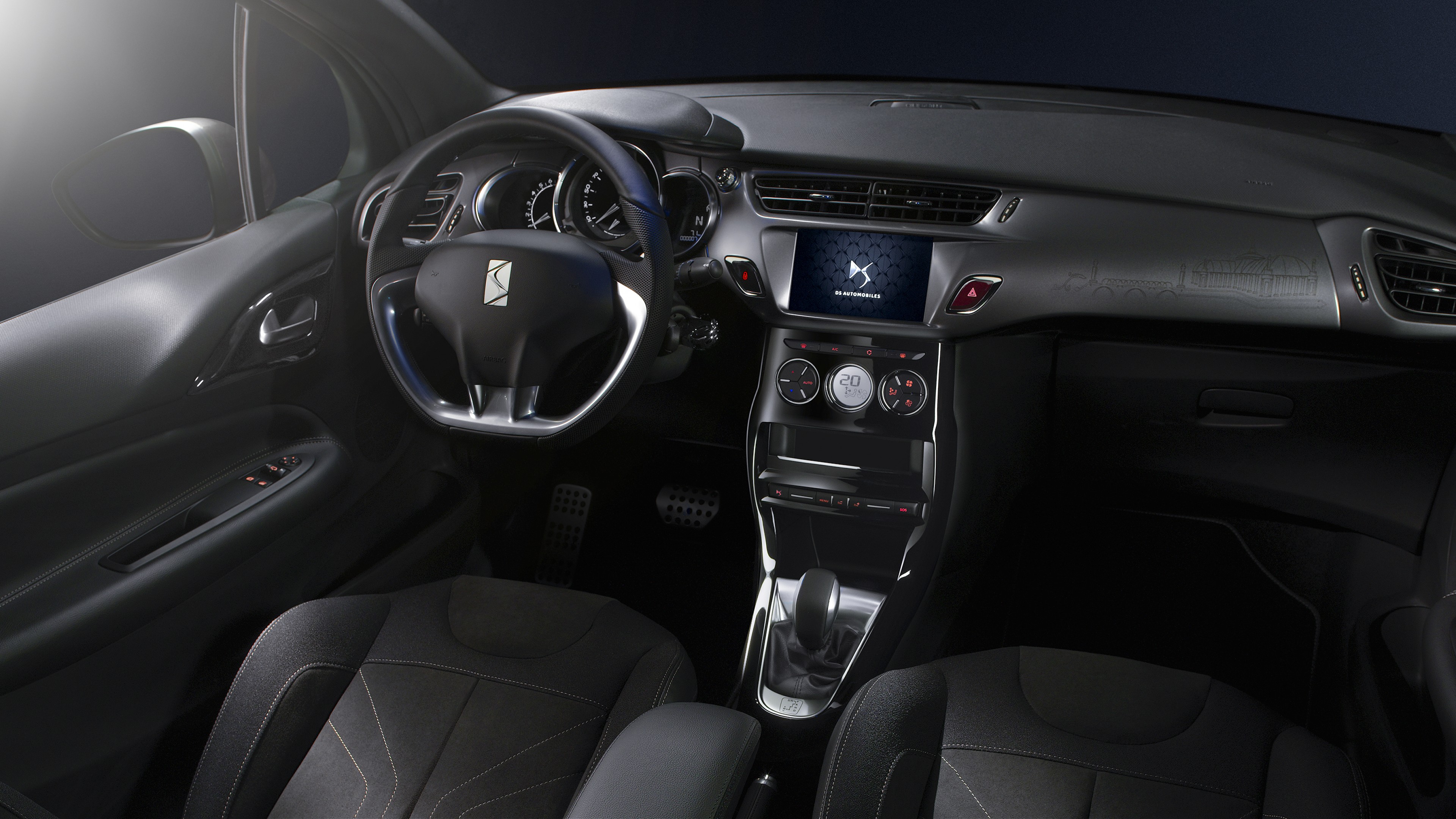 DS 3, Geneva Auto Show 2016, interior, HD Wallpaper