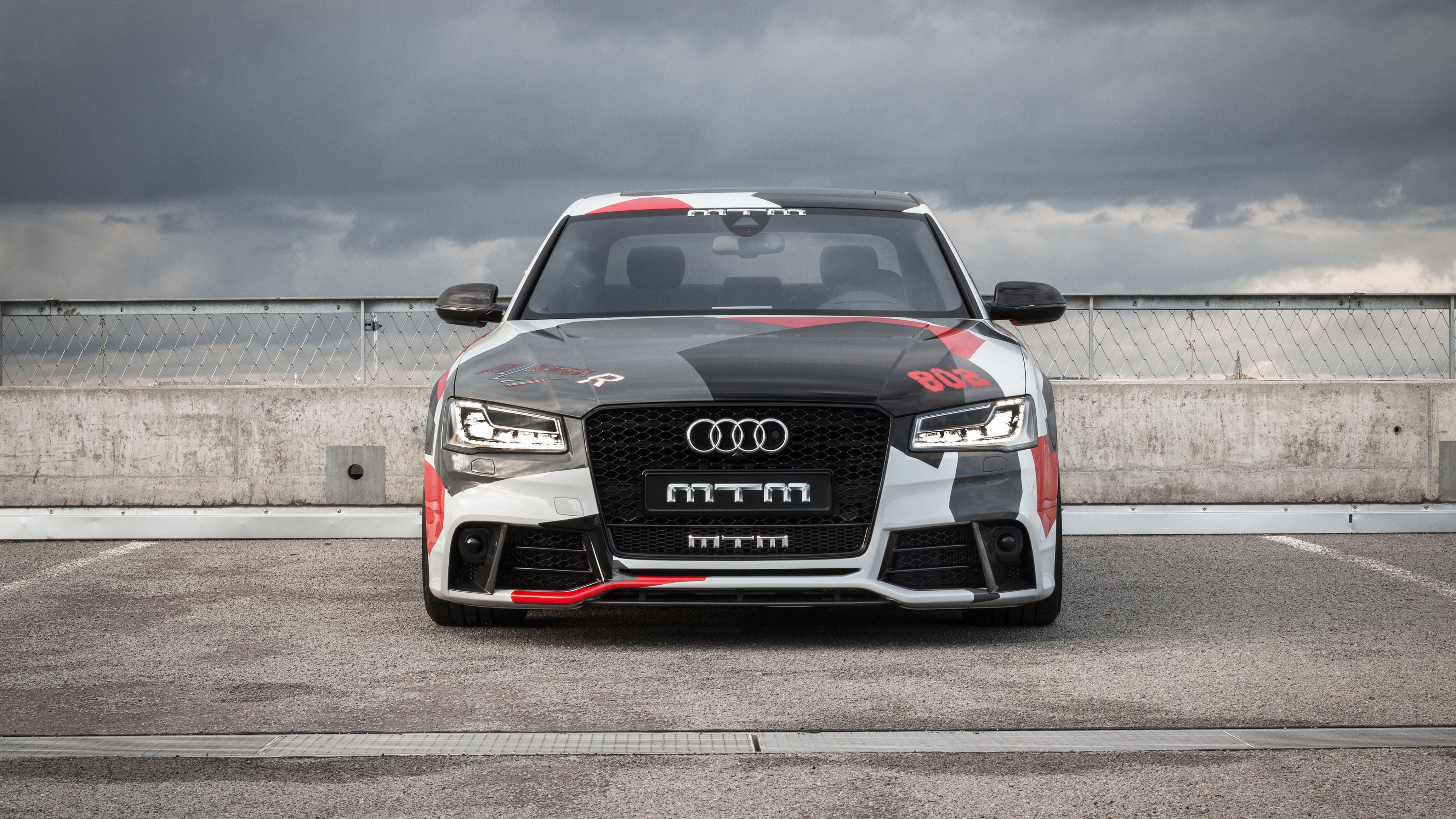 MTM Audi S8 Talladega R, Geneva Auto Show 2016, sport car, HD Wallpaper