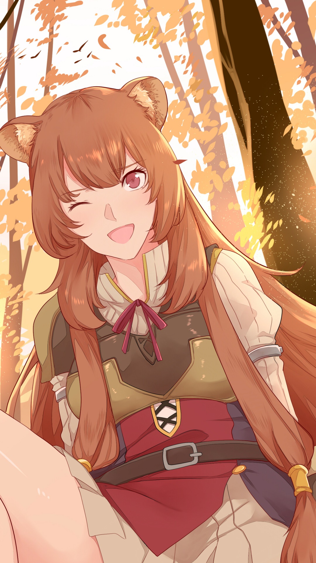Anime The Rising of the Shield Hero, Raphtalia (The Rising Of The Shield Hero), 1080x1920, Phone HD Wallpaper