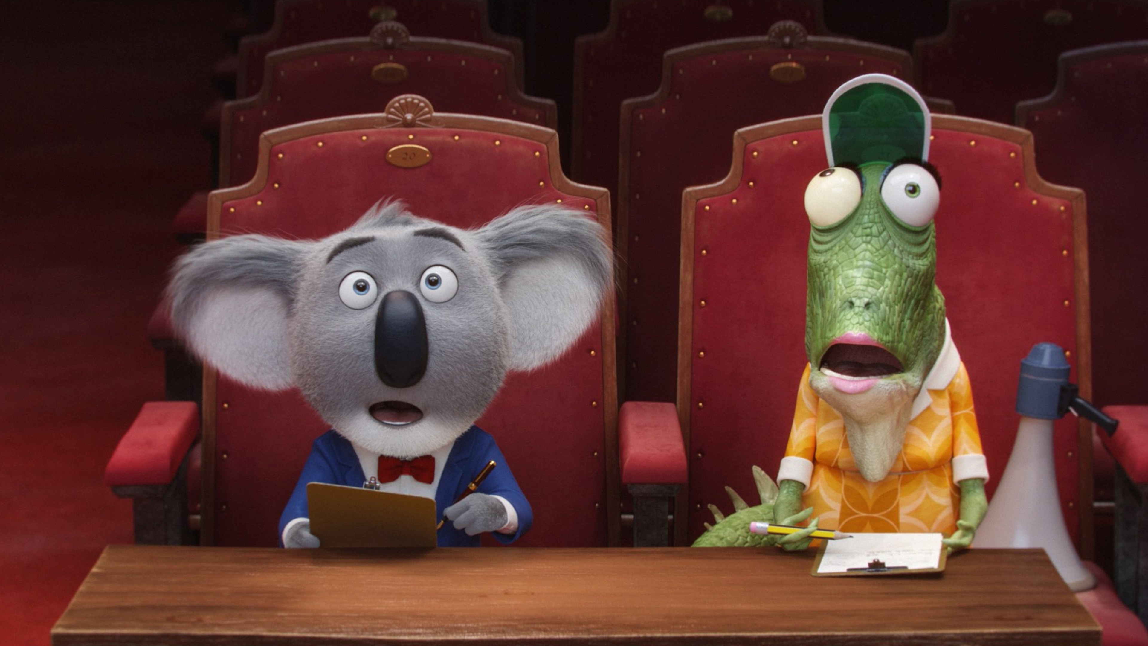 Sing, koala, buster, matthew mcconaughey, best animation movies of 2016, HD Wallpaper