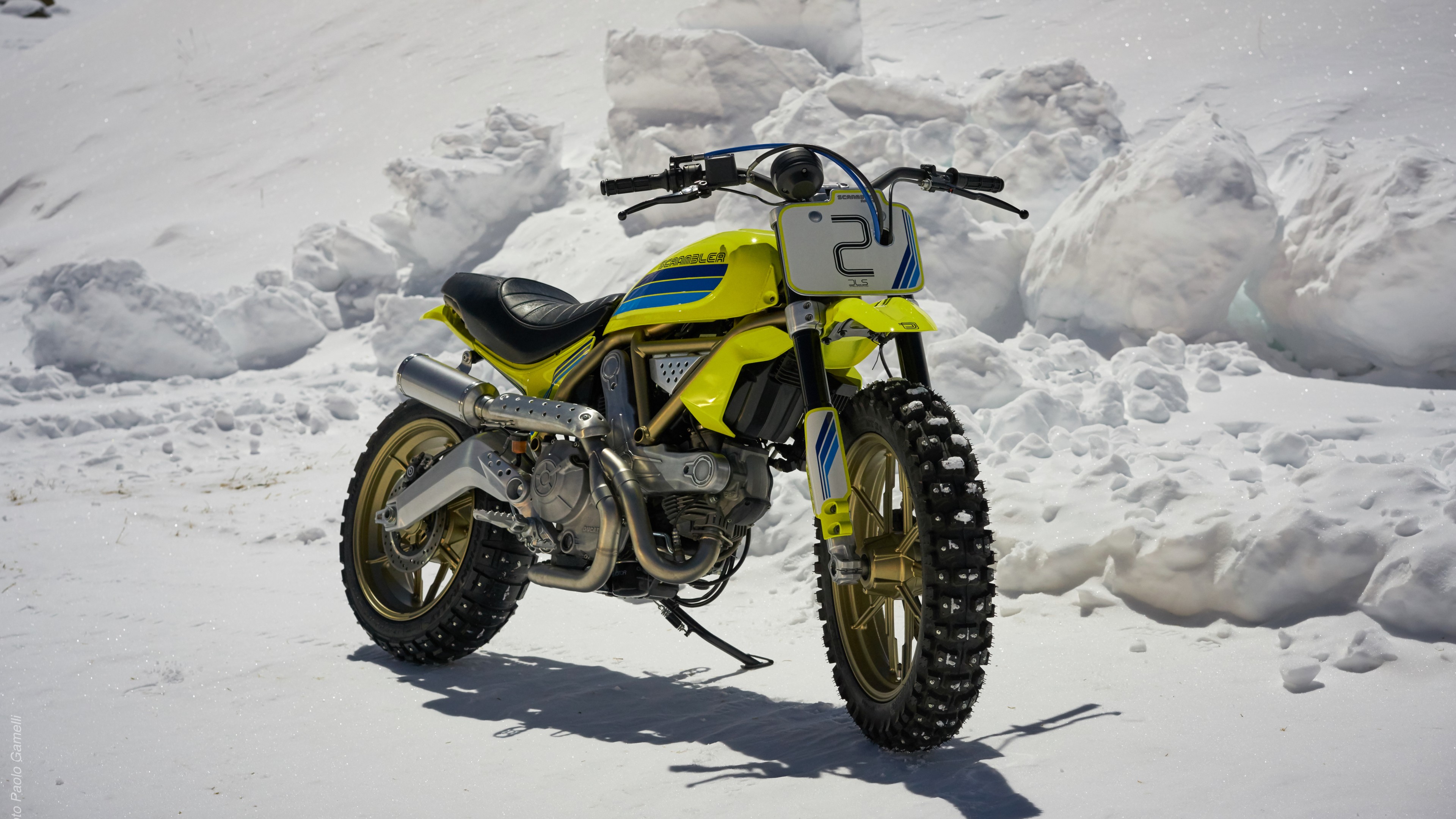 Ducati Scrambler Artika, Verona Motor Bike Expo 2016, custom, HD Wallpaper