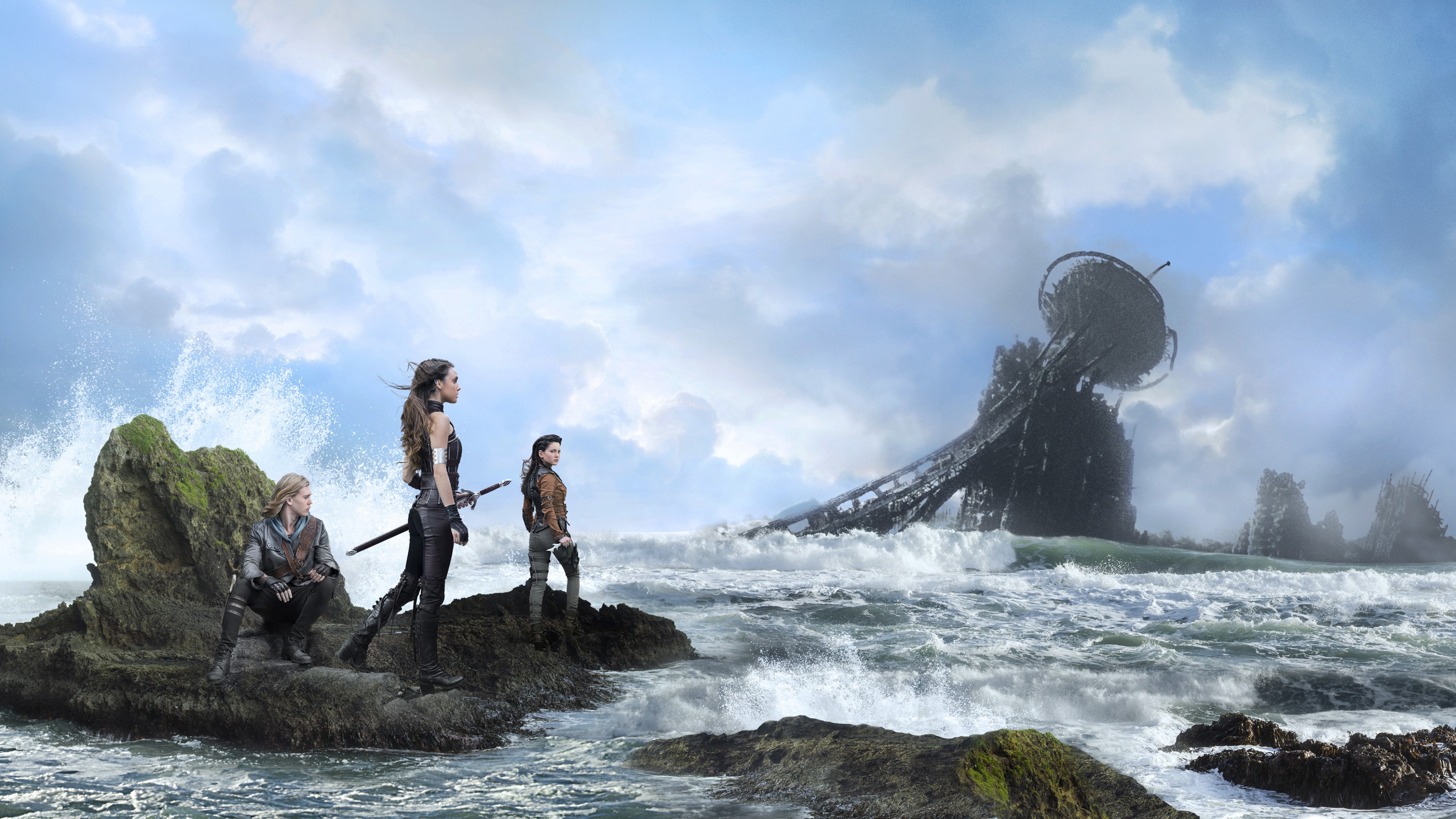 THE SHANNARA CHRONICLES, Austin Butler, Poppy Drayton, Ivana Baquero, Best TV series, HD Wallpaper