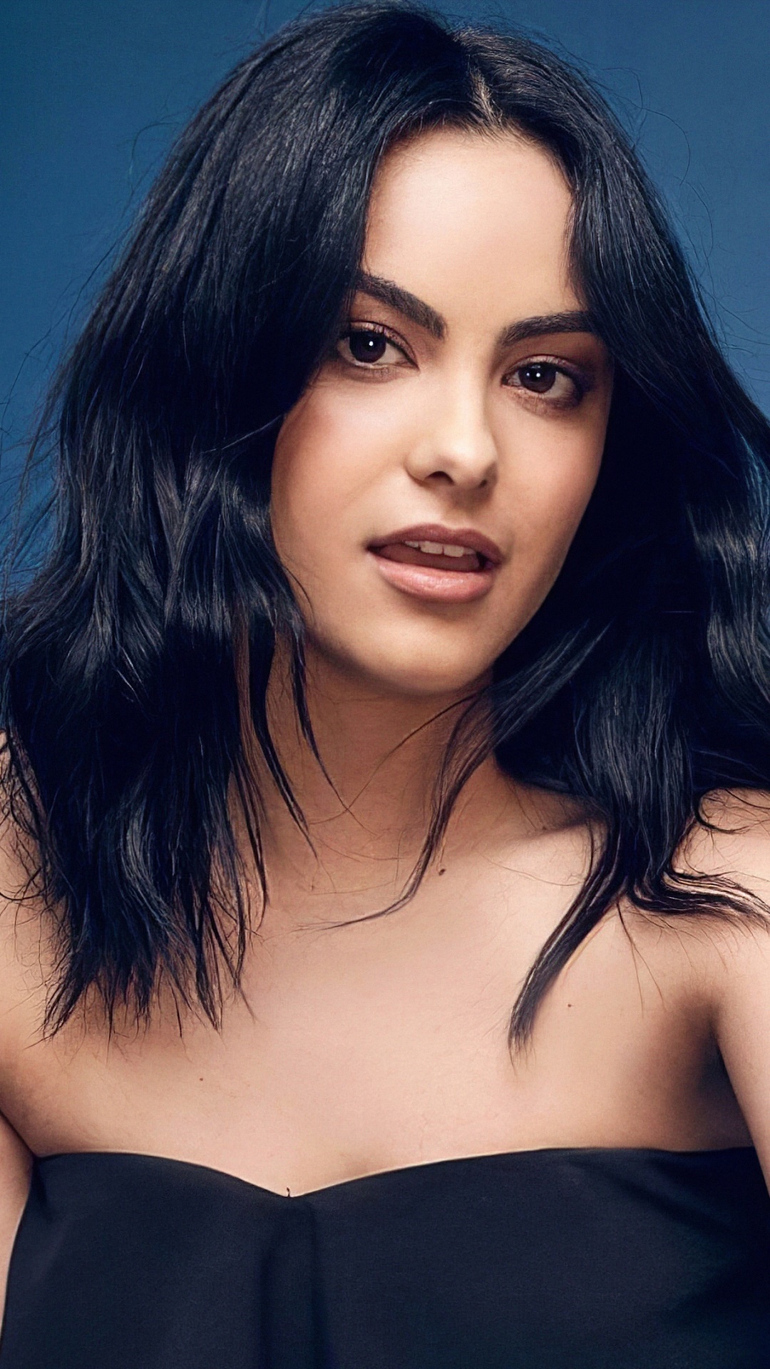 Celebrity Camila Mendes, Black Hair, Actress, American, 1080x1920, Phone HD Wallpaper
