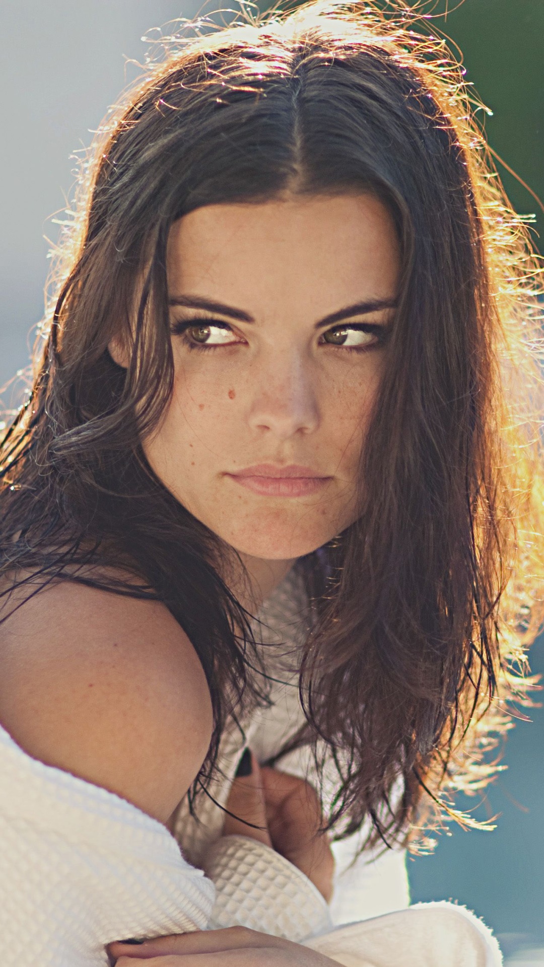 Celebrity Jaimie Alexander, Hazel Eyes, Face, Actress, American, 1080x1920, Phone HD Wallpaper