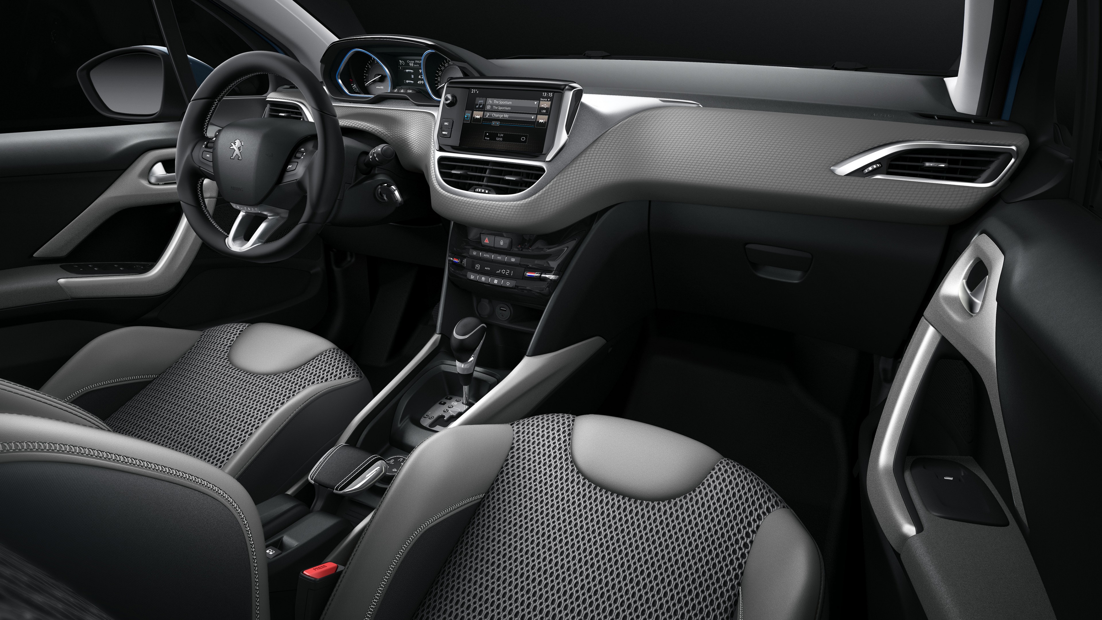 Peugeot 2008 DK, Geneva Auto Show 2016, crossover, interior, HD Wallpaper