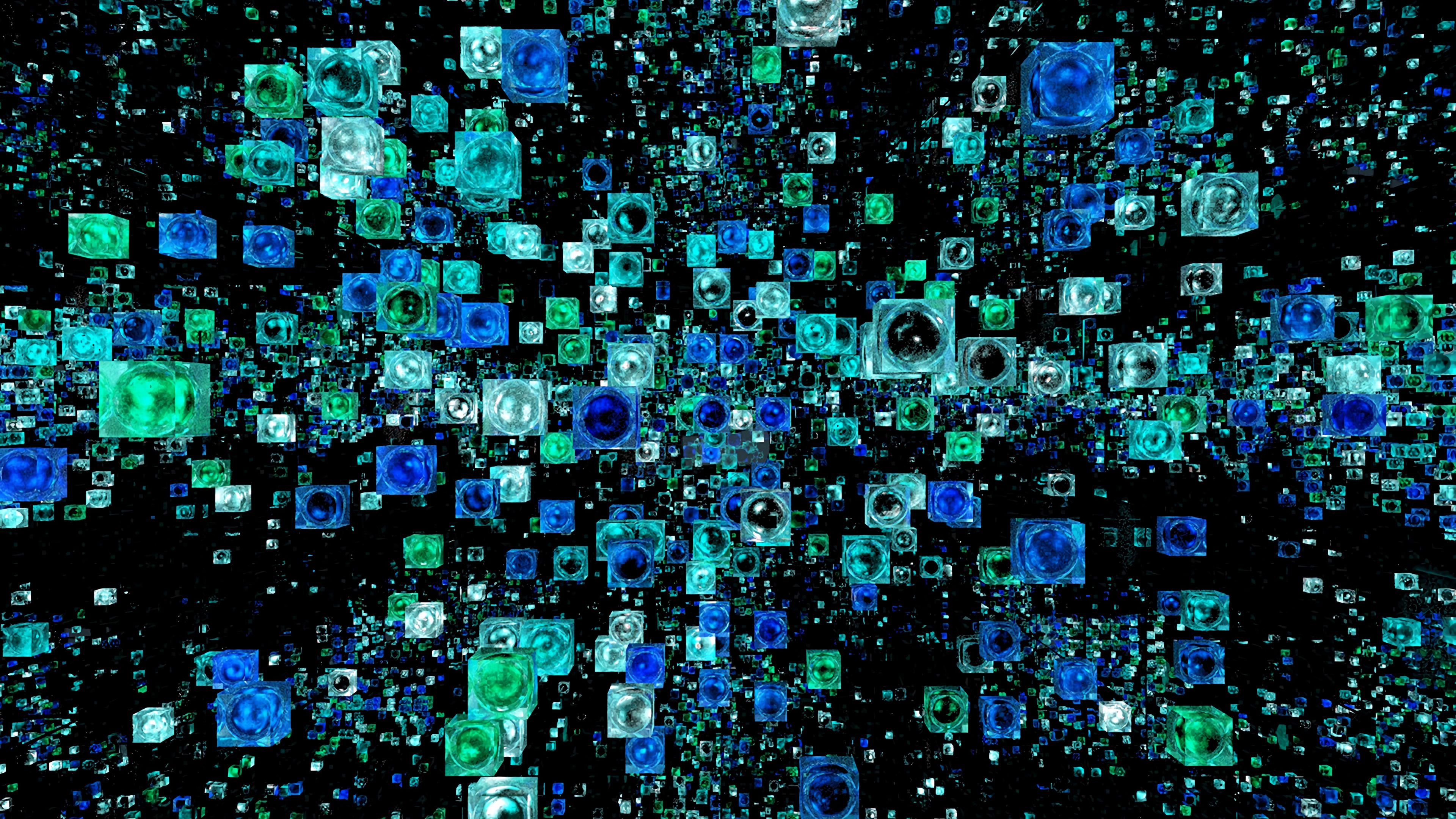 volume, square, abstraction, 4k, HD Wallpaper