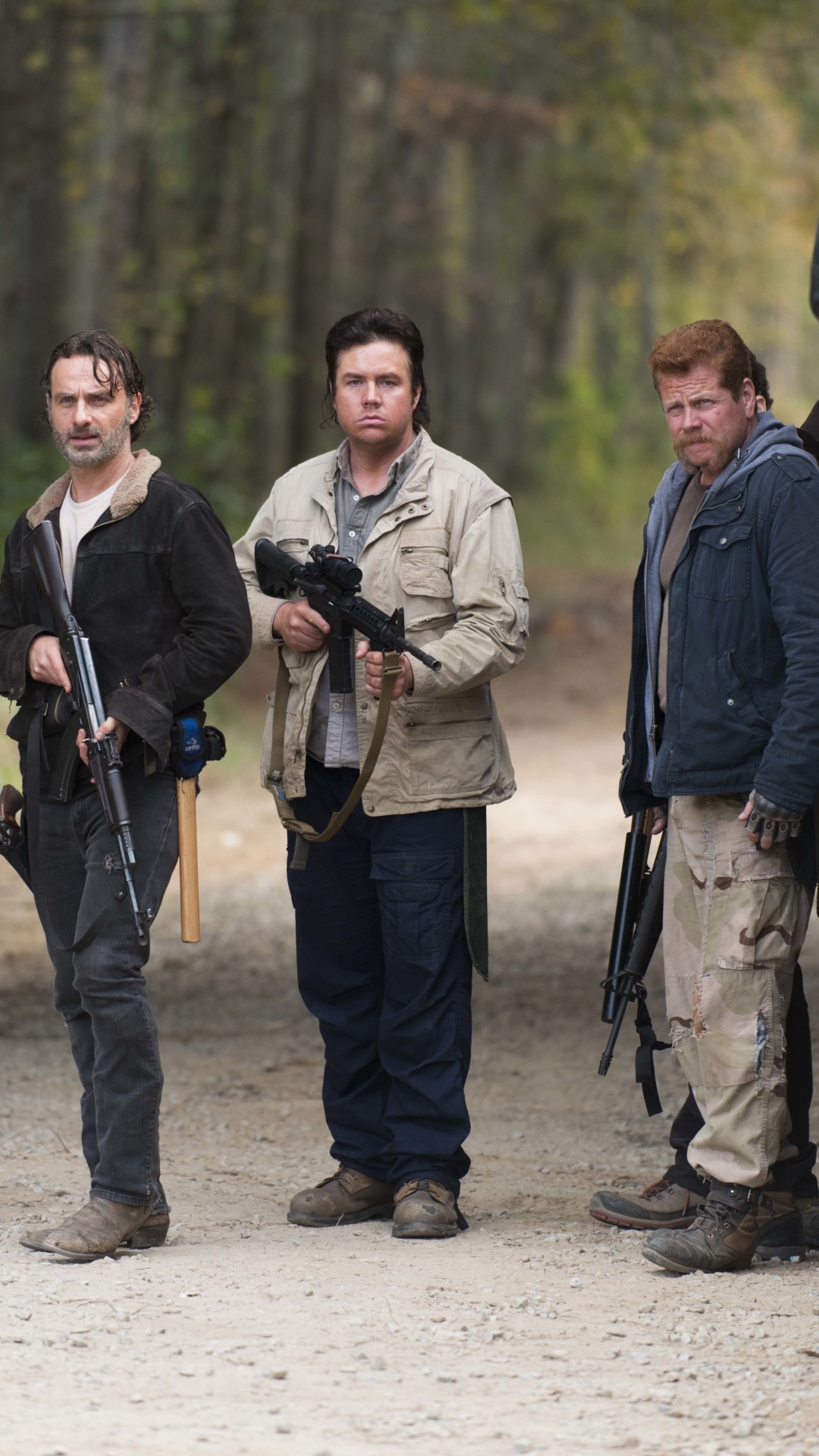 TV Show The Walking Dead, Abraham Ford, Eugene Porter, Michael Cudlitz, Josh McDermitt, Andrew Lincoln, 1080x1920, Phone HD Wallpaper