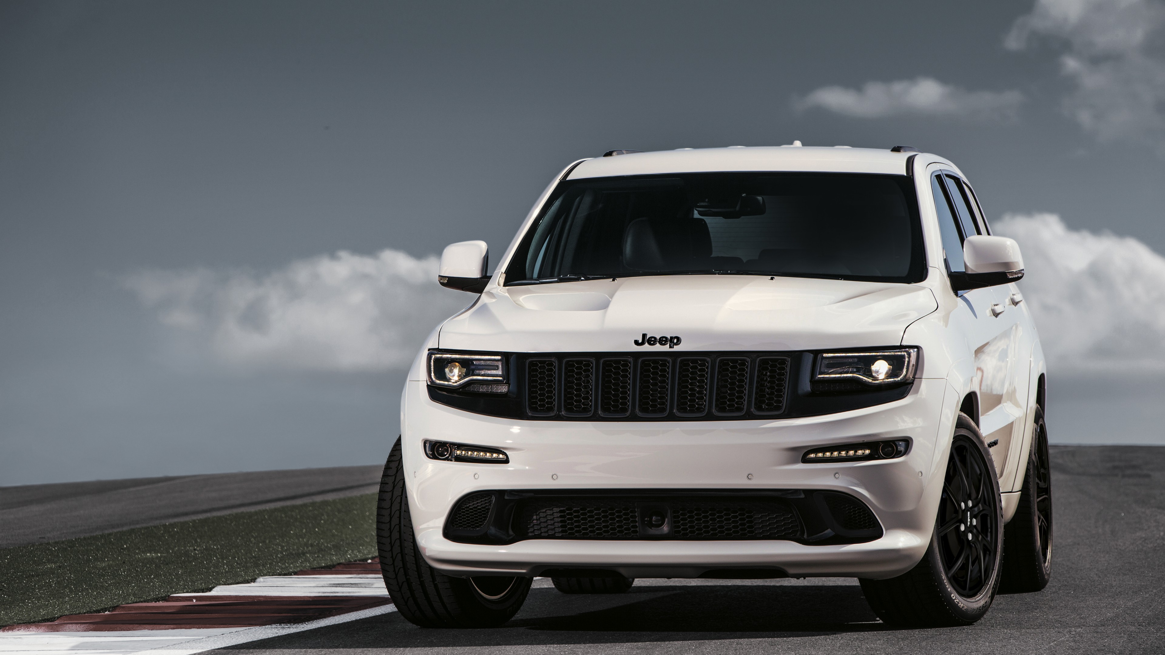 Jeep Grand Cherokee SRT Night, Geneva Auto Show 2016, SUV, HD Wallpaper