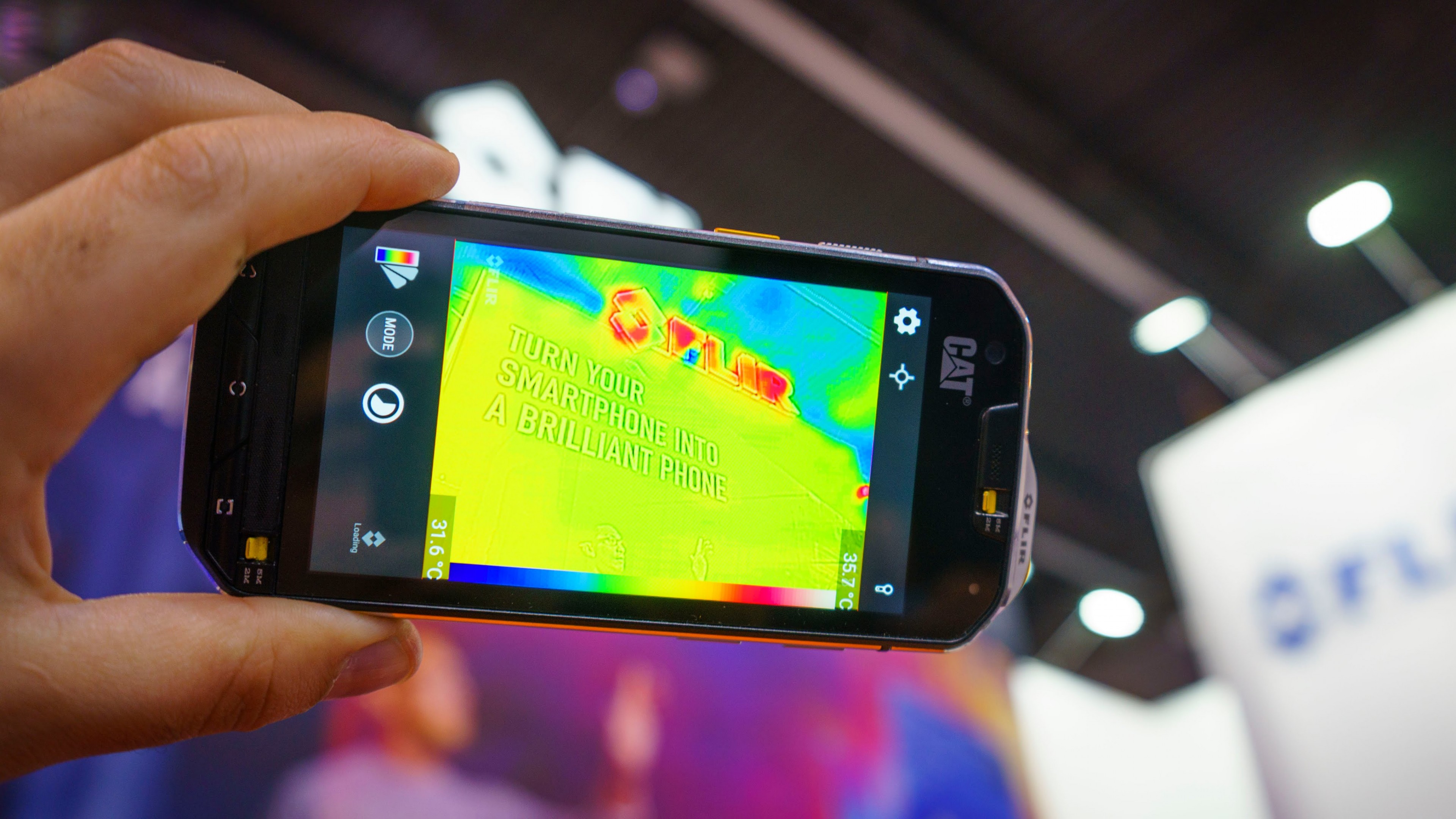Cat S60, MWC 2016, thermal imager, best smartphones 2016, HD Wallpaper
