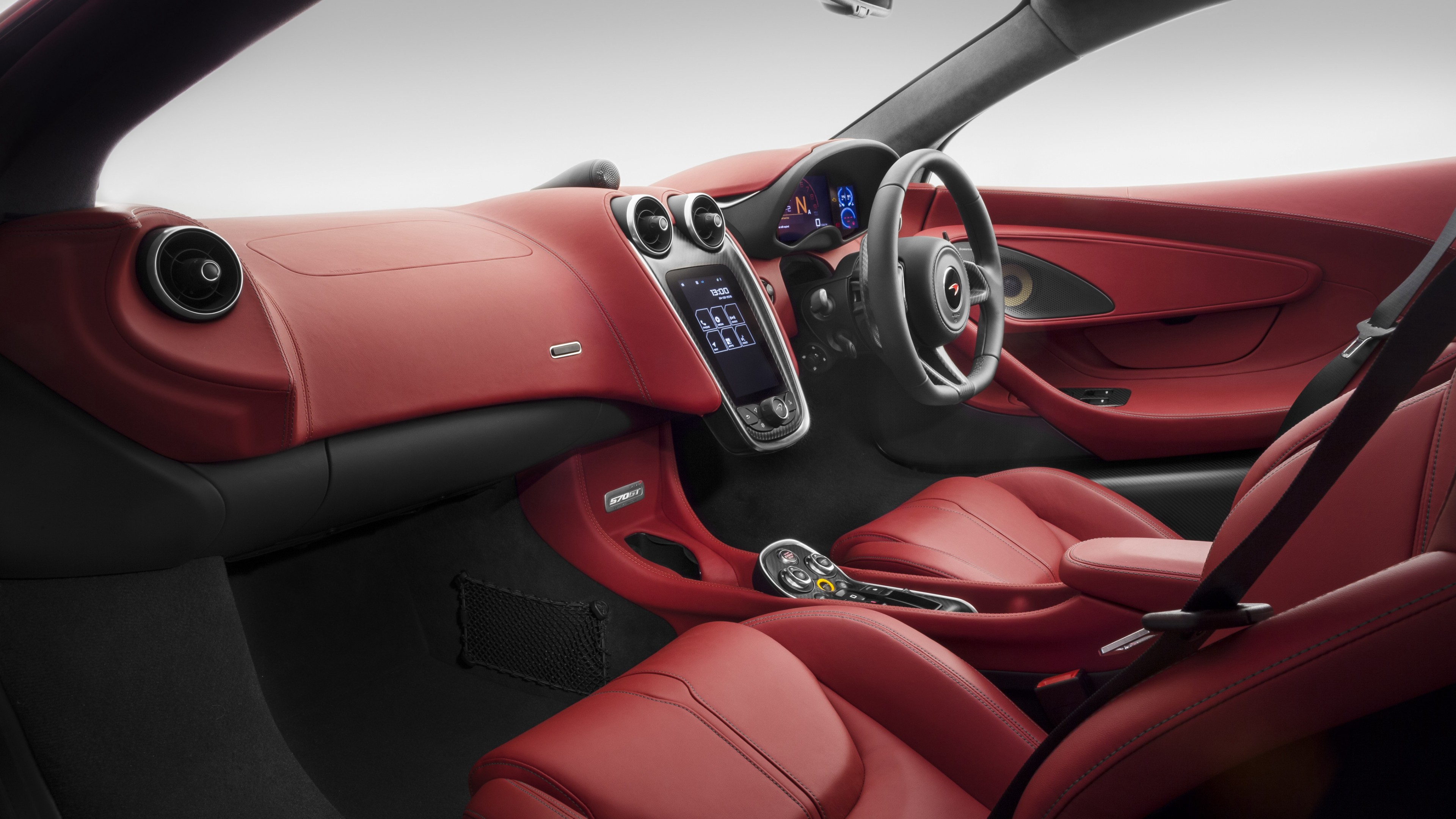 McLaren MSO P1, Geneva Auto Show 2016, interior, HD Wallpaper