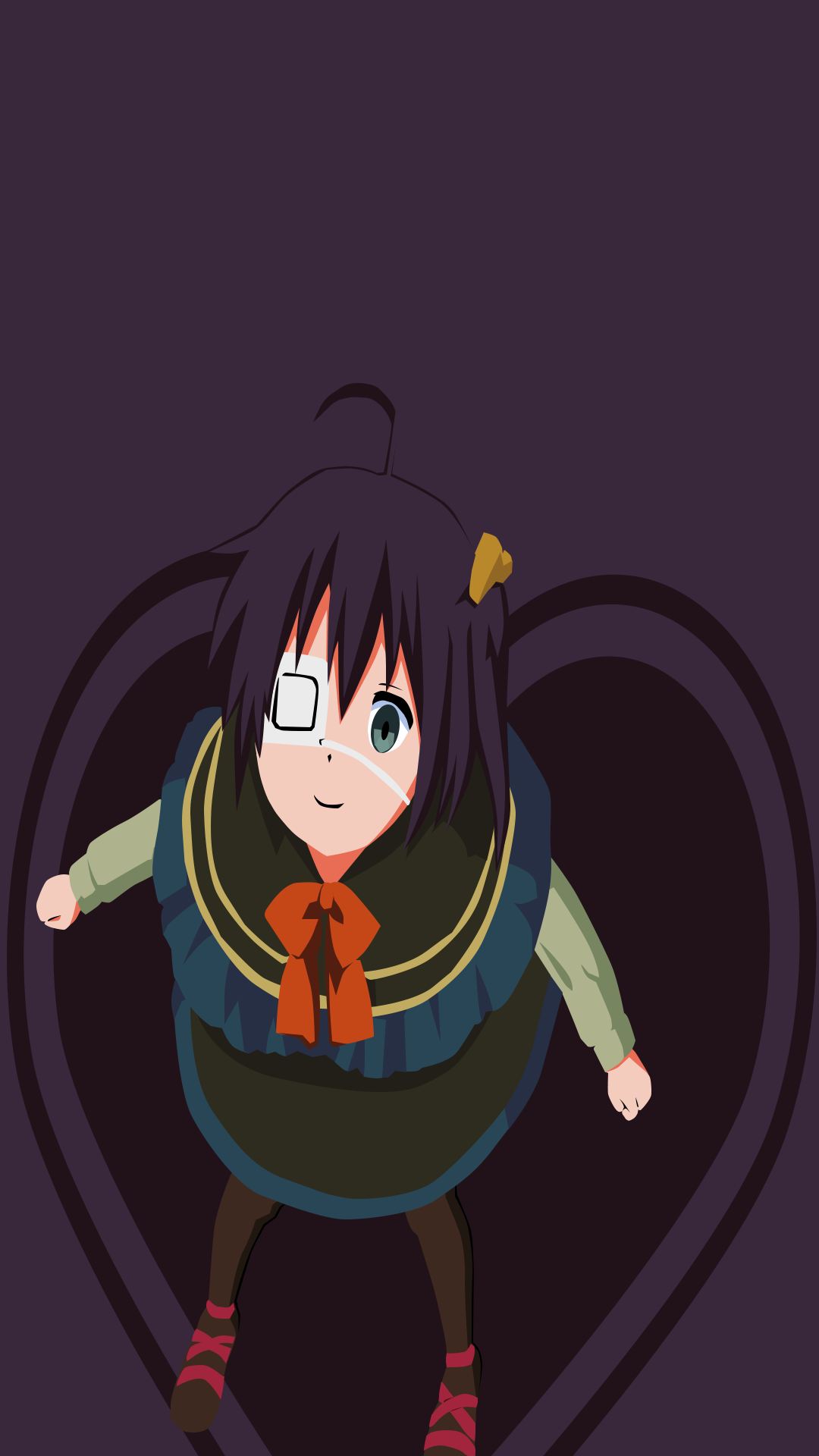 Anime Love, Chunibyo and Other Delusions, Chūnibyō Demo Koi Ga Shitai!, Rikka Takanashi, 1080x1920, Phone HD Wallpaper