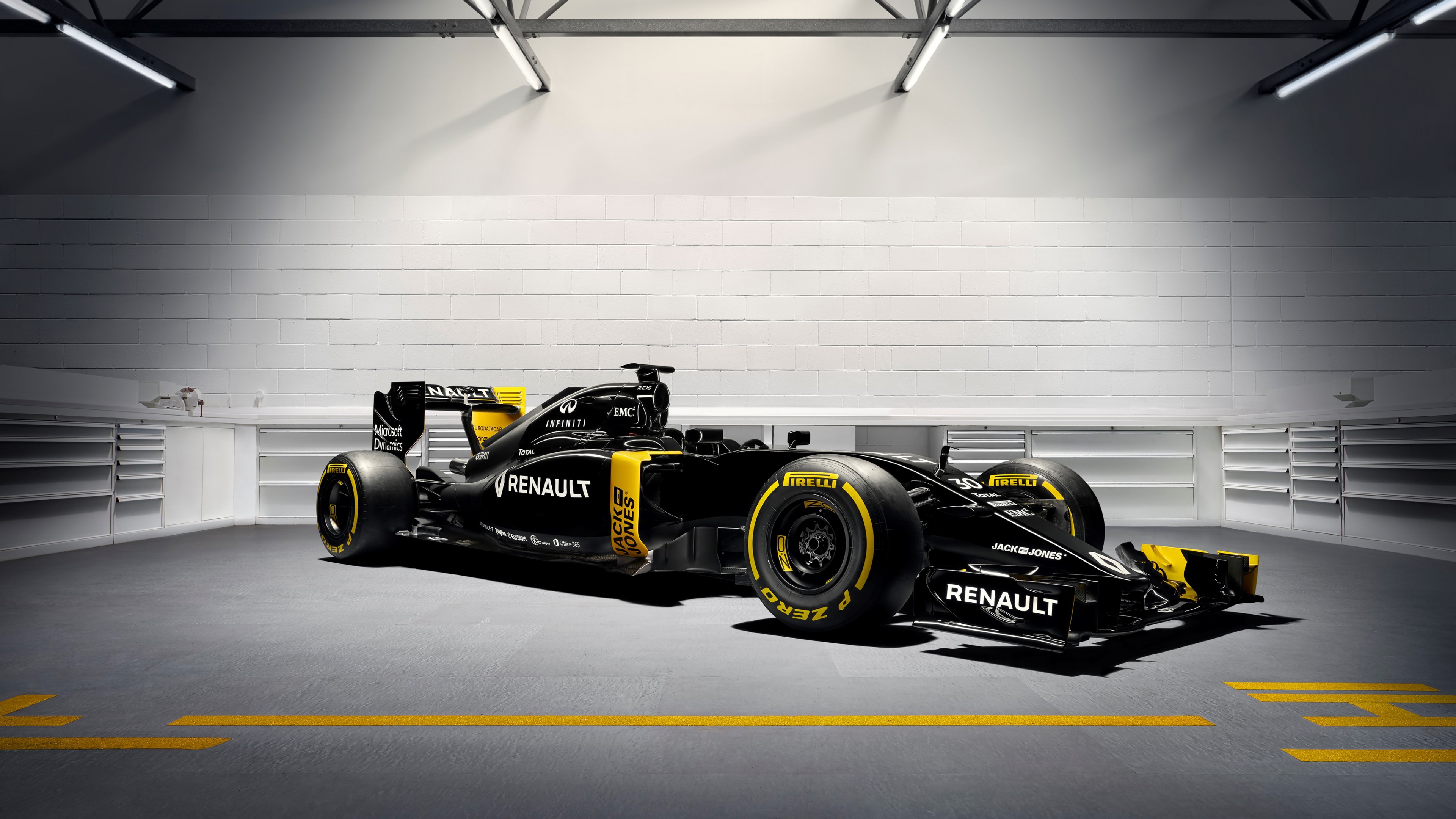Renault R.S.16, Formula 1, testing, LIVE from Barcelona, F1, HD Wallpaper