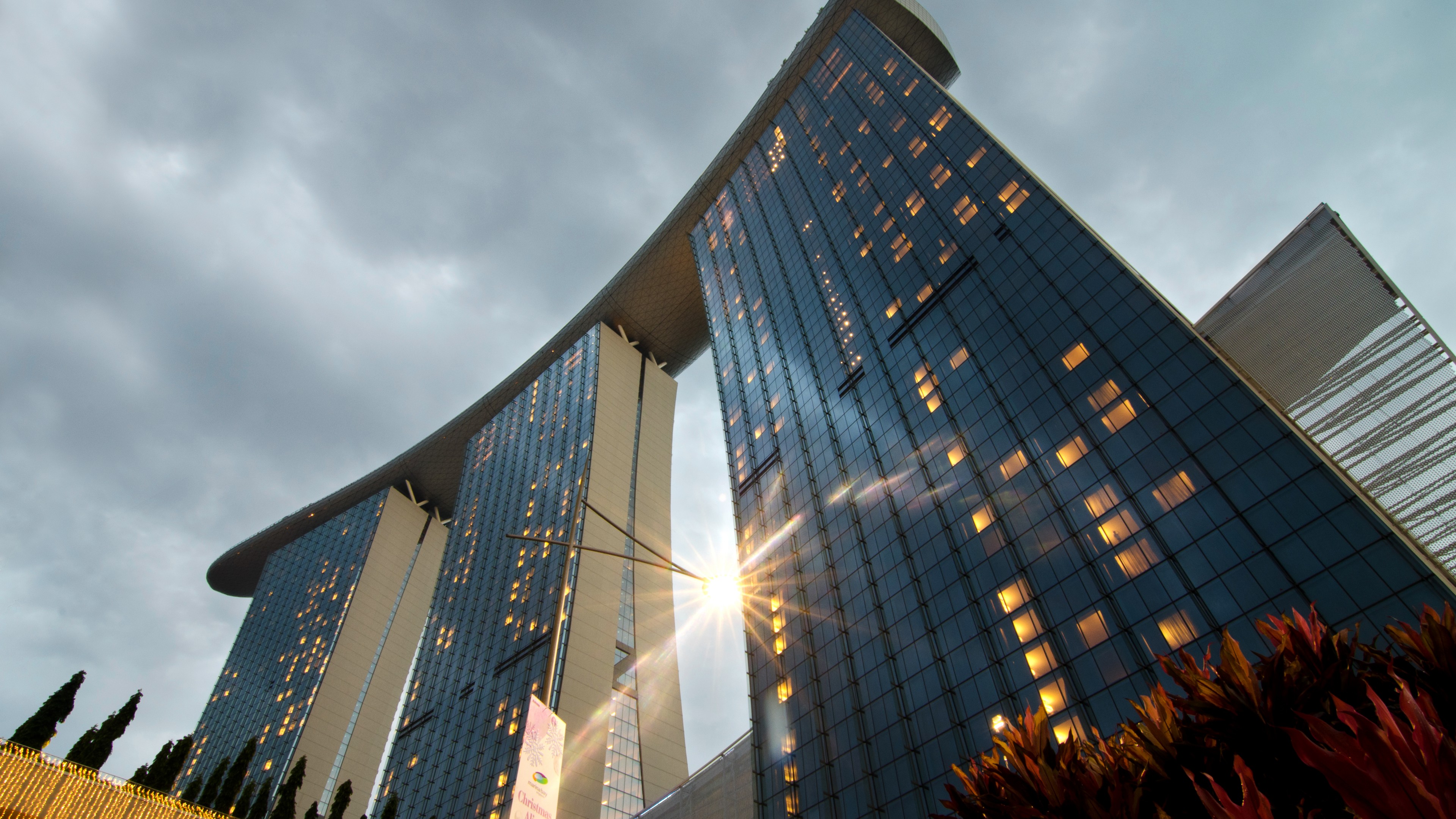 Marina Bay Sands, Singapore, Best hotels, travel, tourism, resort, booking, HD Wallpaper
