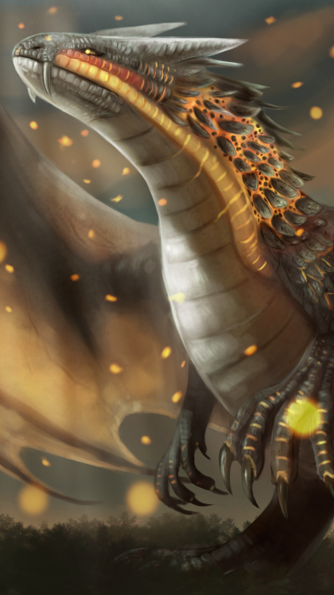 Fantasy Dragon, 1080x1920, Phone HD Wallpaper