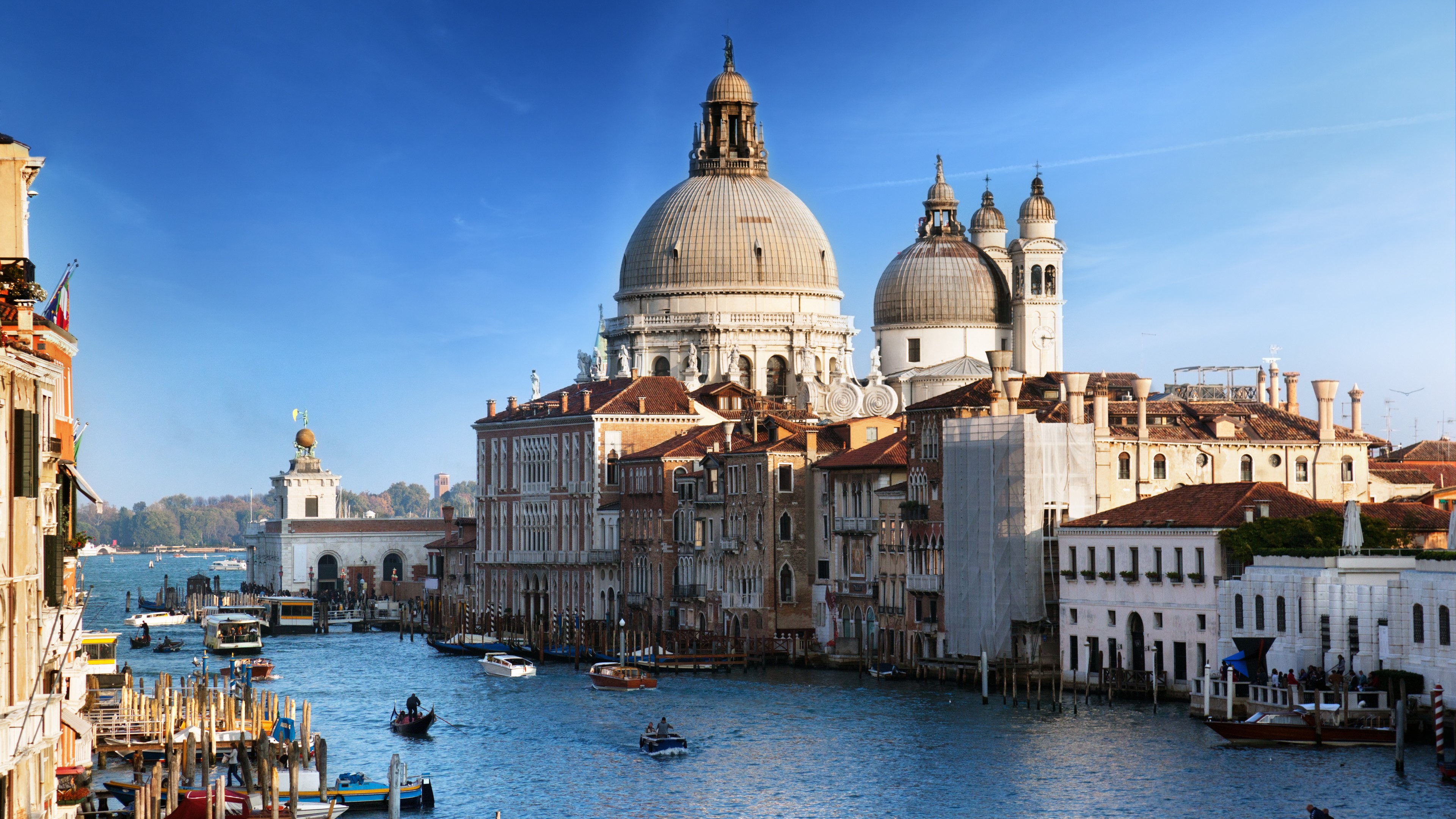 Santa Maria della Salute, Archdiocese of Venice, Tourism, Travel, HD Wallpaper