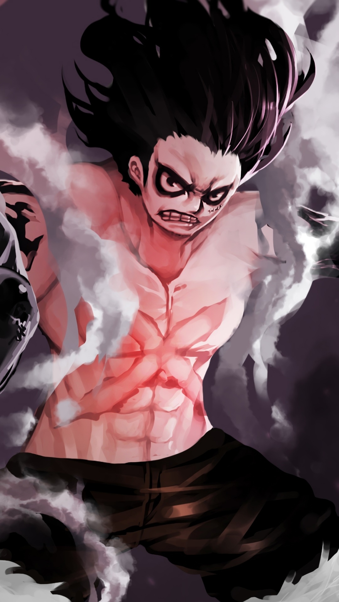 Anime One Piece, Gear Fourth, Monkey D. Luffy, 1080x1920, Phone HD Wallpaper