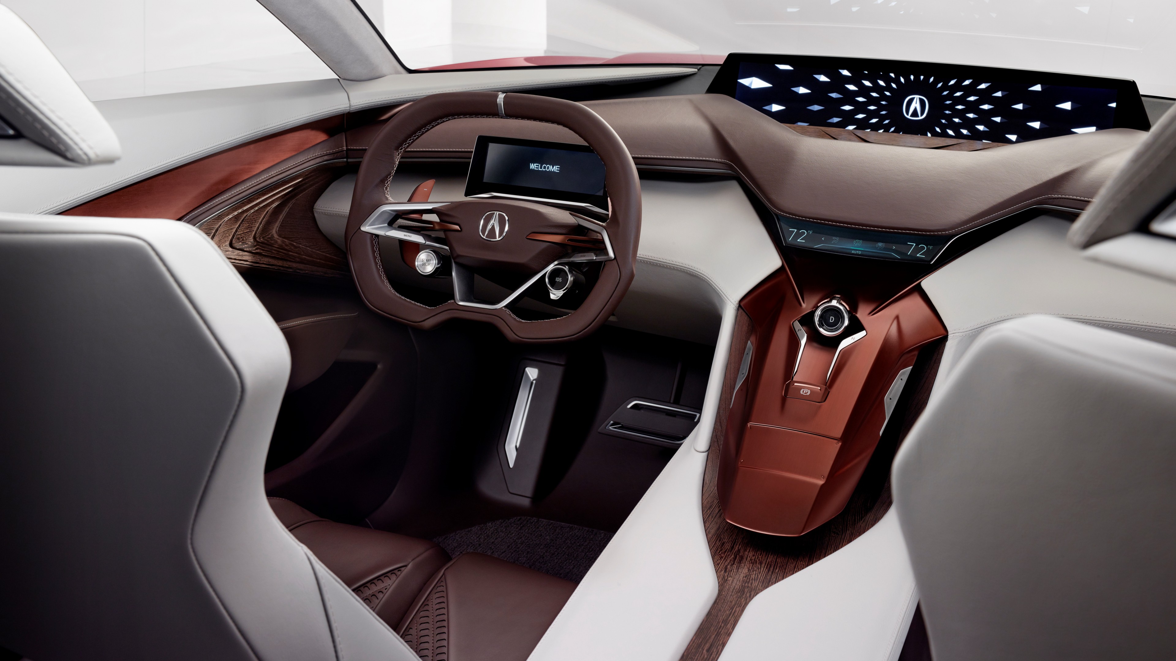 Acura Precision, detroit auto show 2016, interior, HD Wallpaper