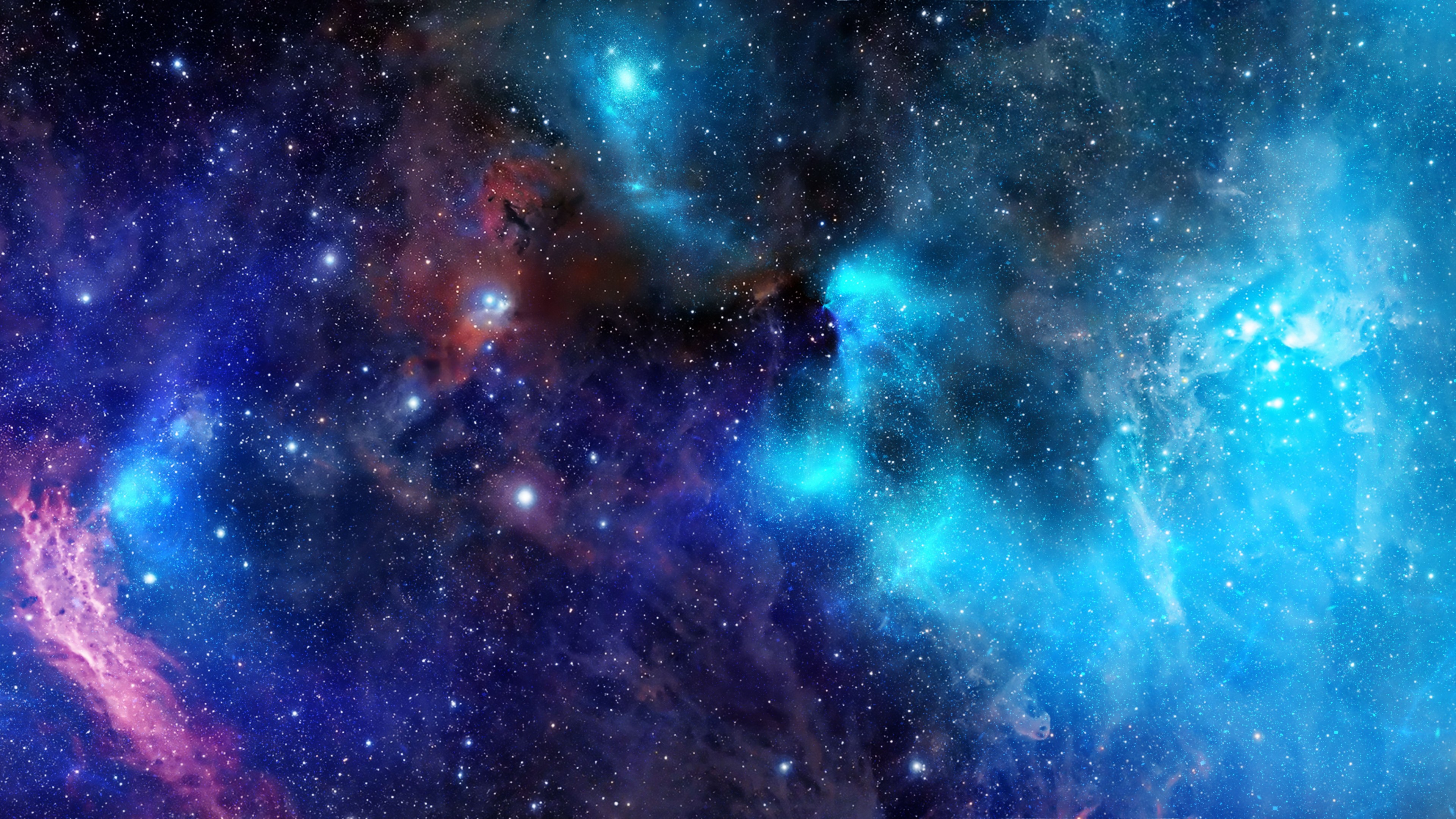 Nebula, space, stars, Andromeda, HD Wallpaper