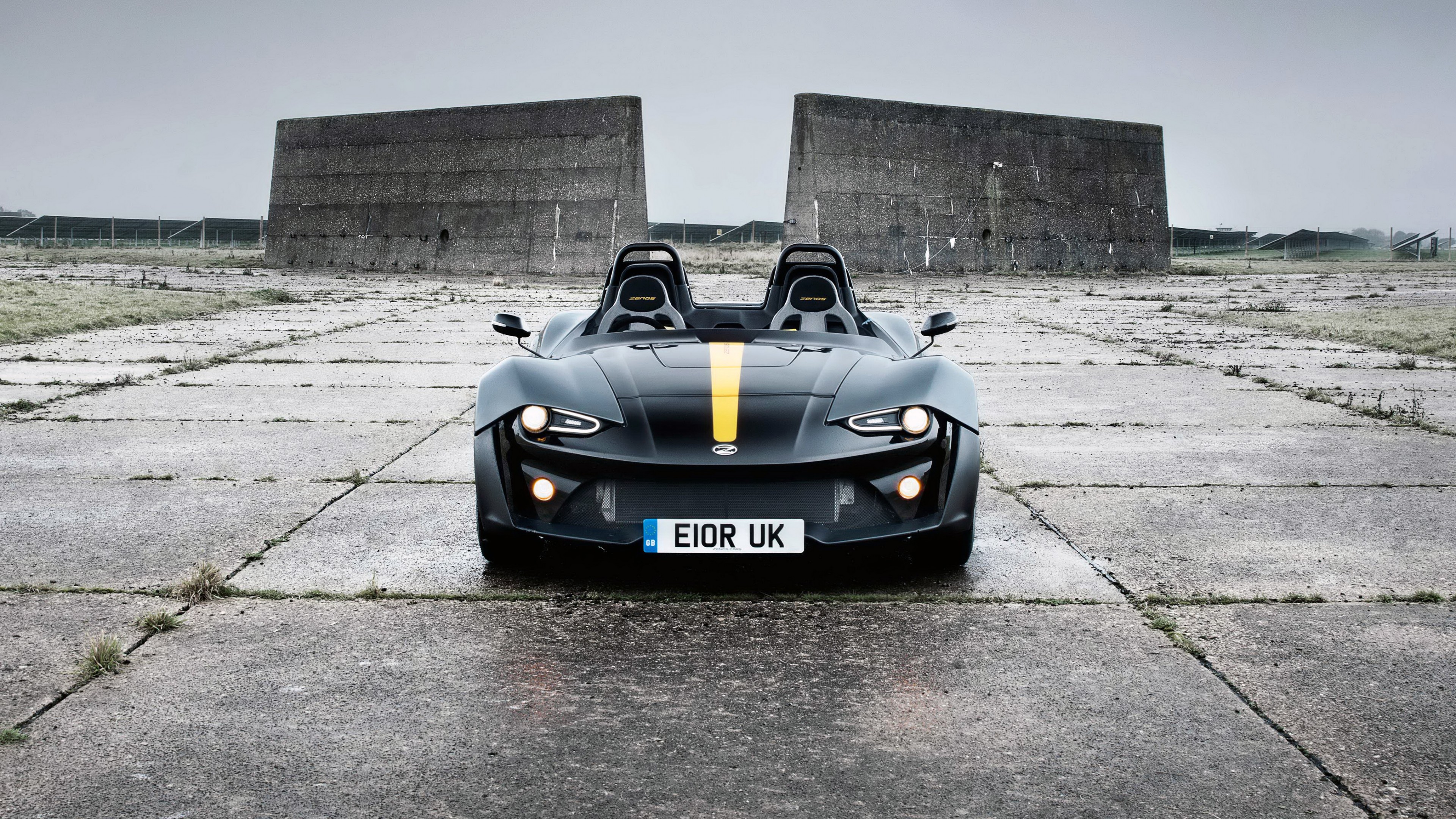 Zenos E10 R, Autosport International Motor Show 2016, sports car, black, HD Wallpaper
