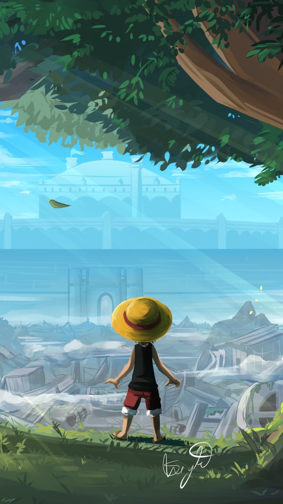 Anime One Piece, Monkey D. Luffy, 1080x1920, Phone HD Wallpaper