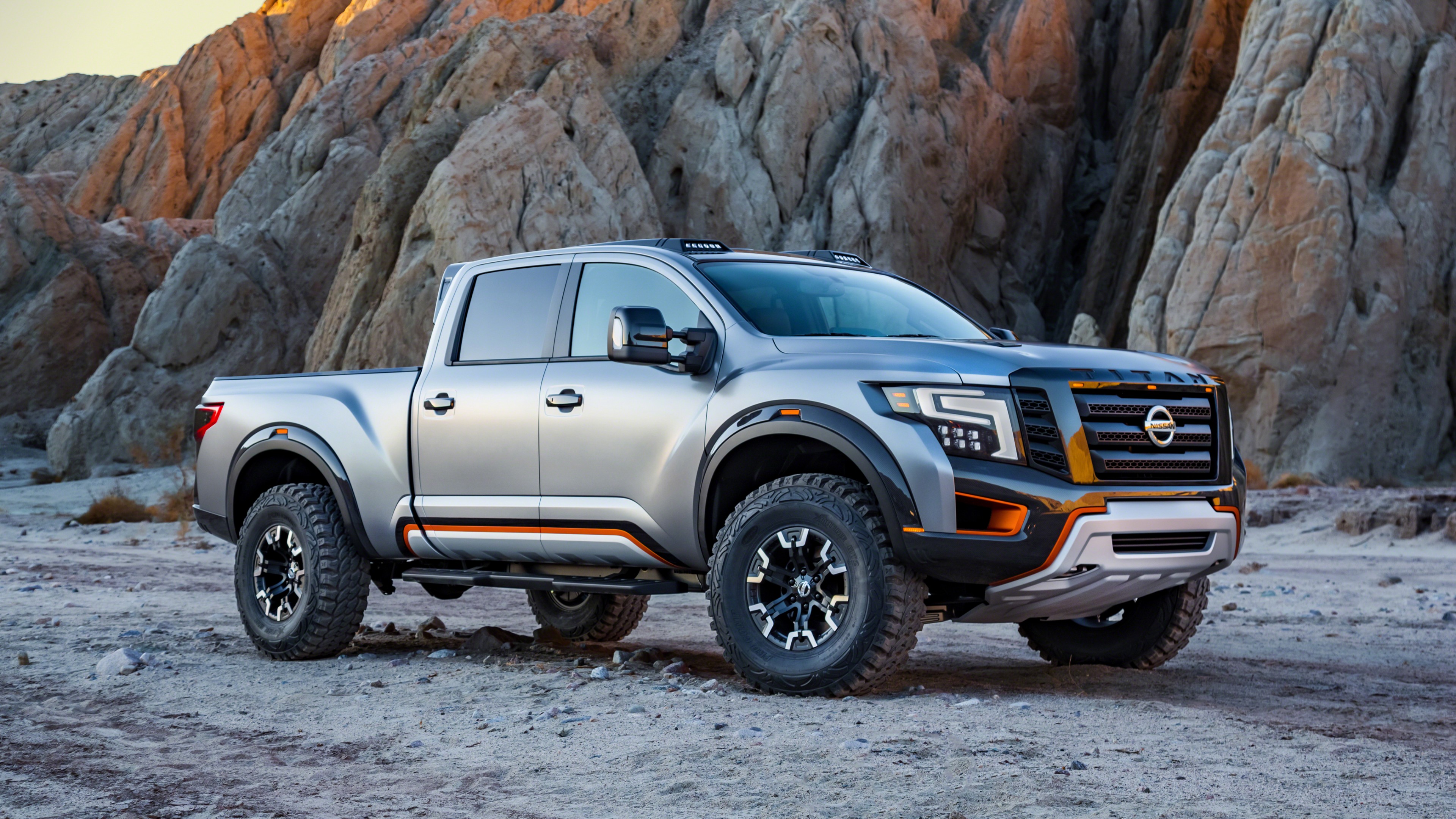 Nissan Titan Warrior, DAS 2016, off-road, HD Wallpaper