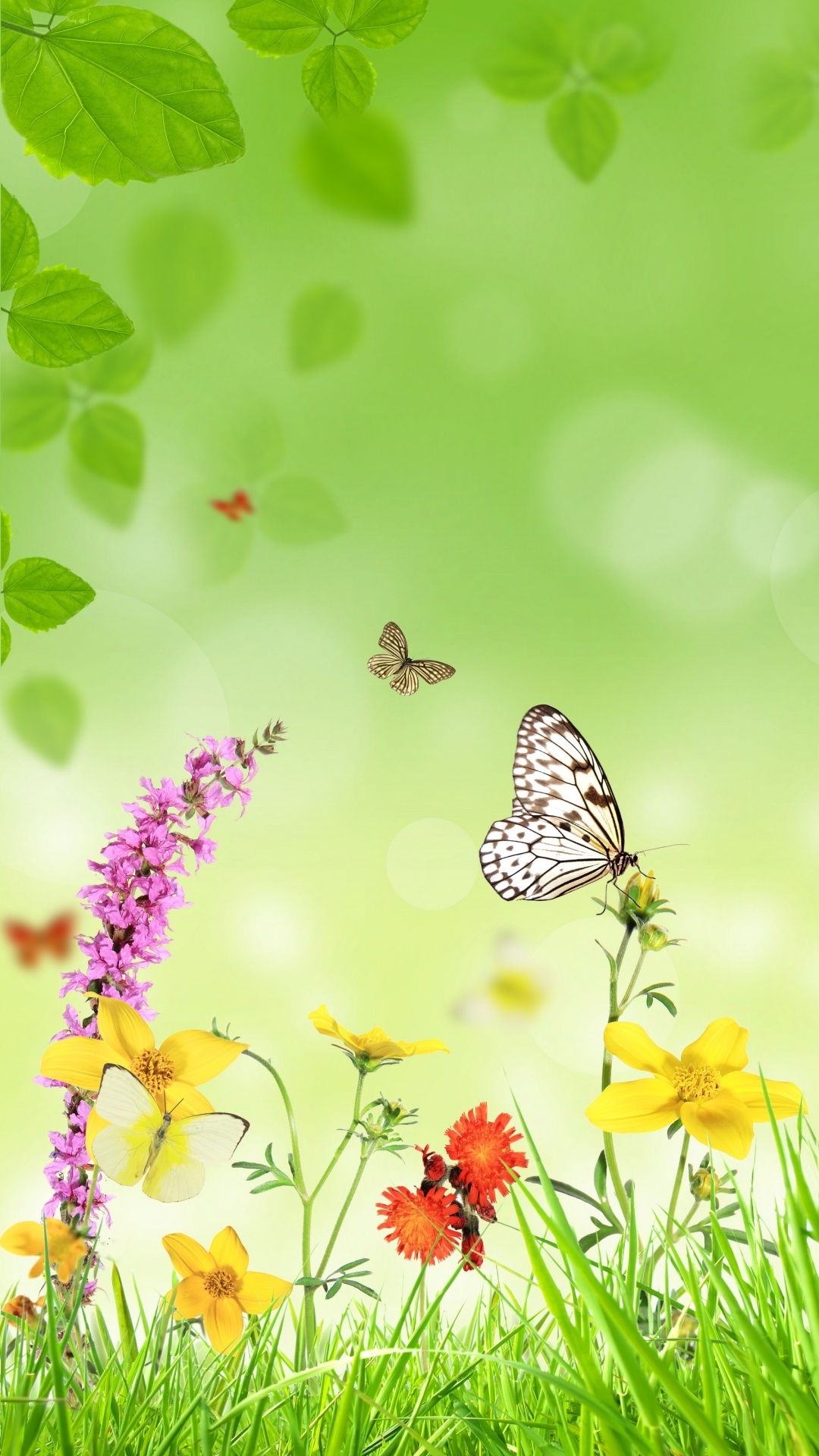 Artistic Butterfly, 1080x1920, Phone HD Wallpaper
