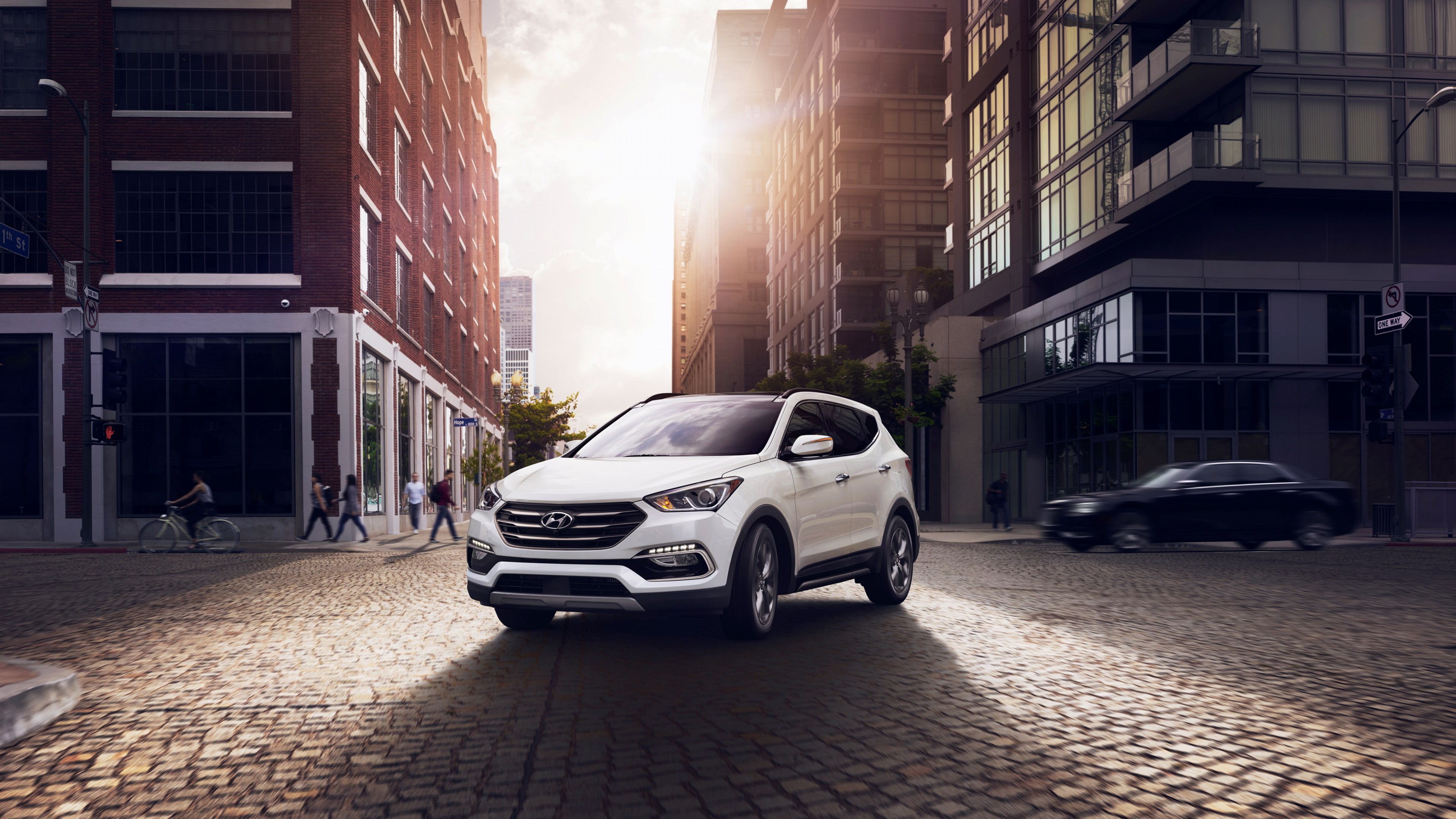 Hyundai Santa Fe Sport, Chicago Auto Show 2016, crossover, HD Wallpaper