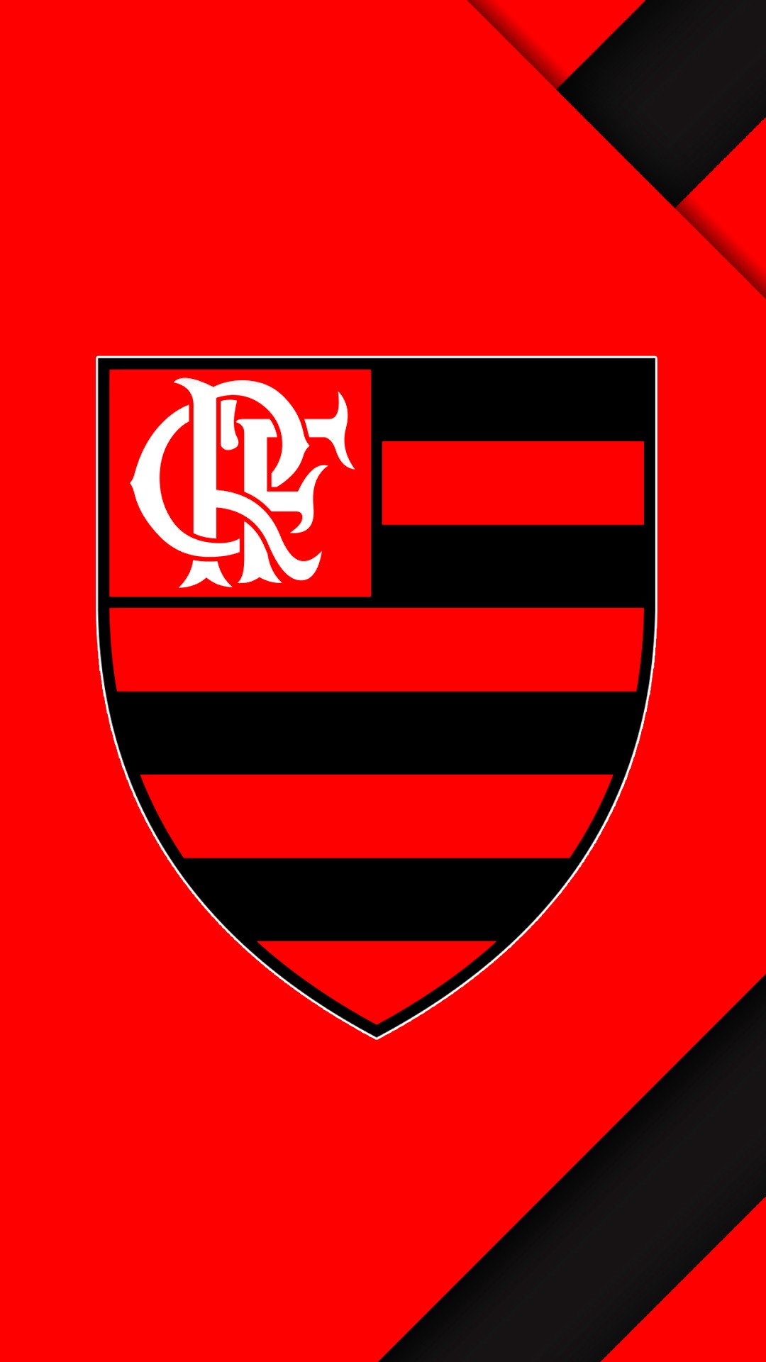 Sports Clube de Regatas do Flamengo, Soccer, Logo, 1080x1920, Phone HD Wallpaper