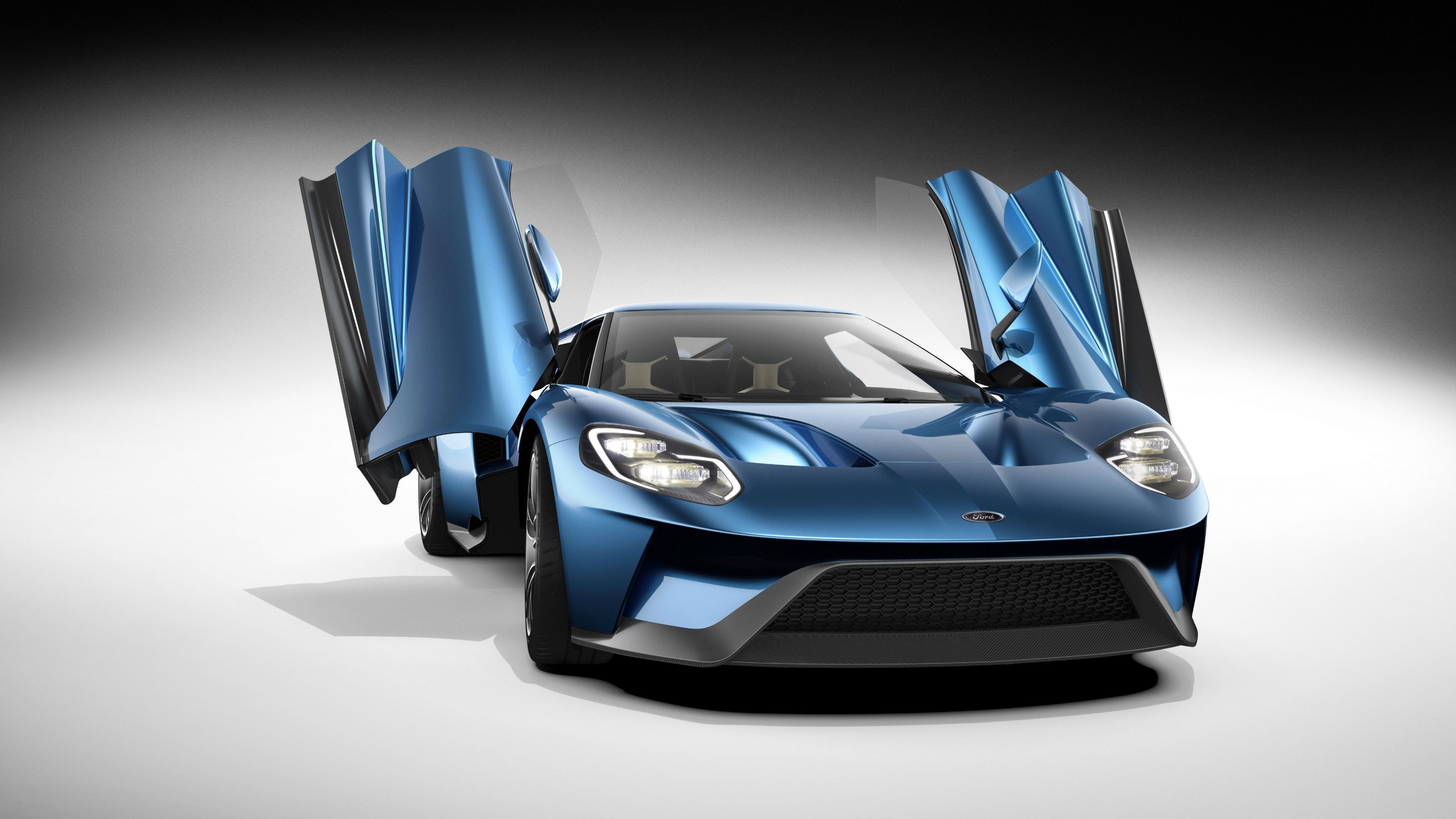 CES 2016, Ford GT, EcoBoost, 600hp, HD Wallpaper