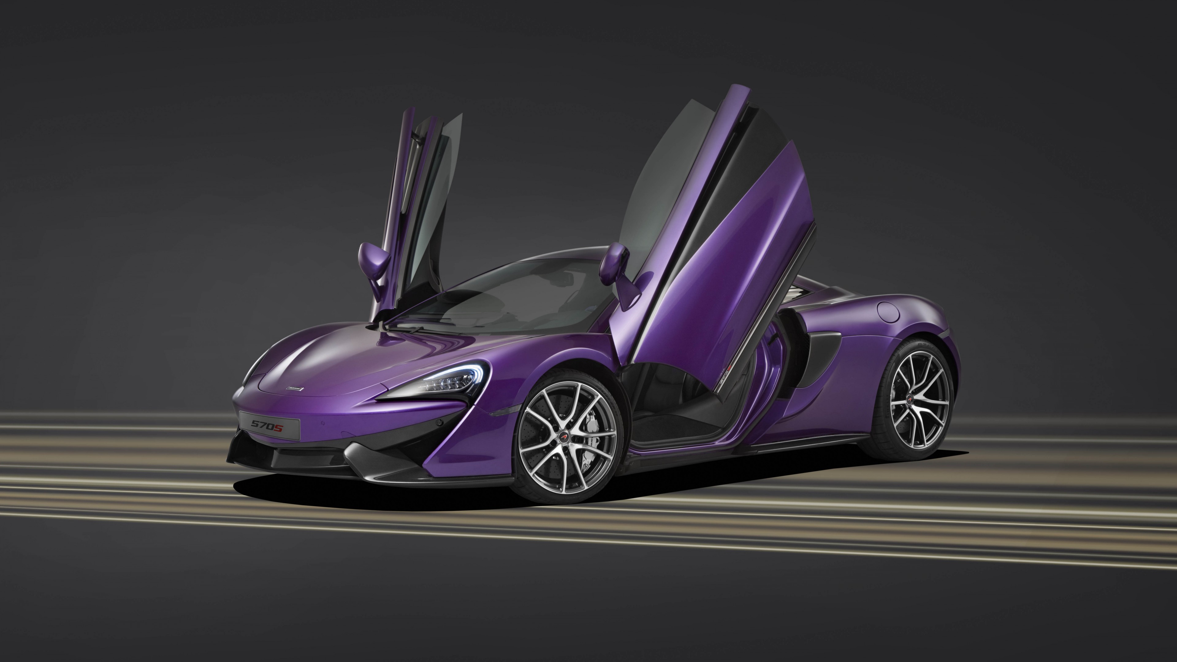 McLaren 570S MSO, sport series, purple, HD Wallpaper