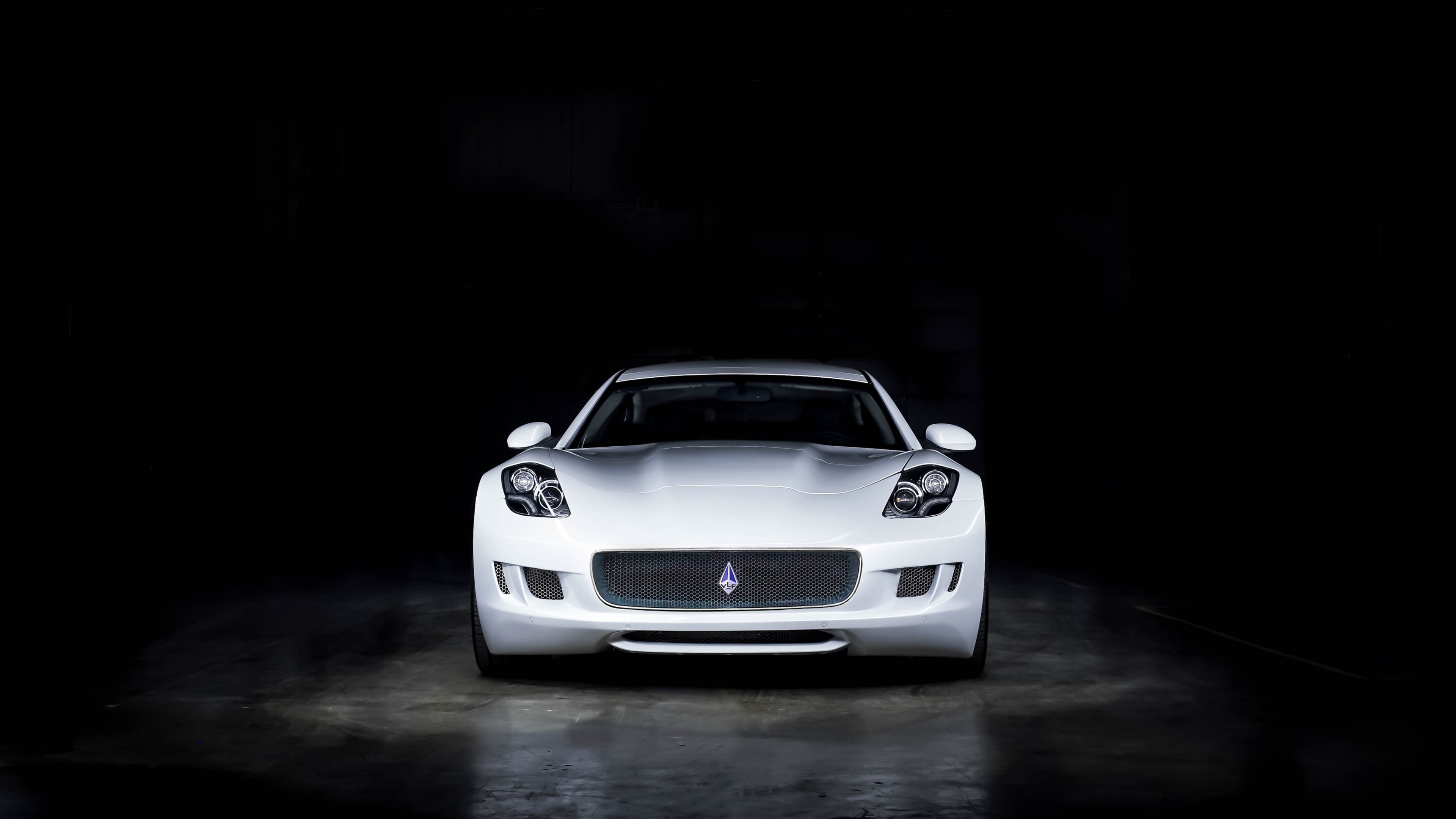 VLF Destino V8, NAIAS 2016, luxury car, white, HD Wallpaper
