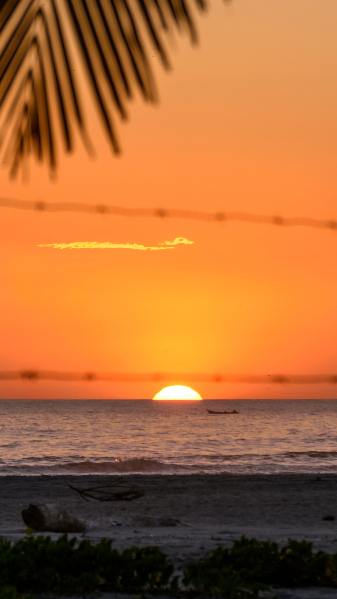 Earth Sunset, Sun, El Salvador, Sea, 1080x1920, Phone HD Wallpaper