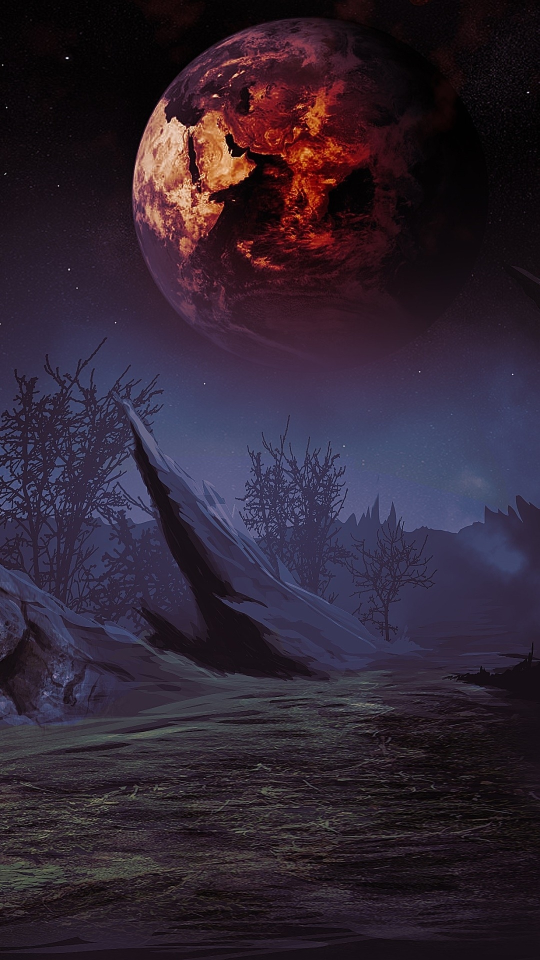 Fantasy Landscape, 1080x1920, Phone HD Wallpaper