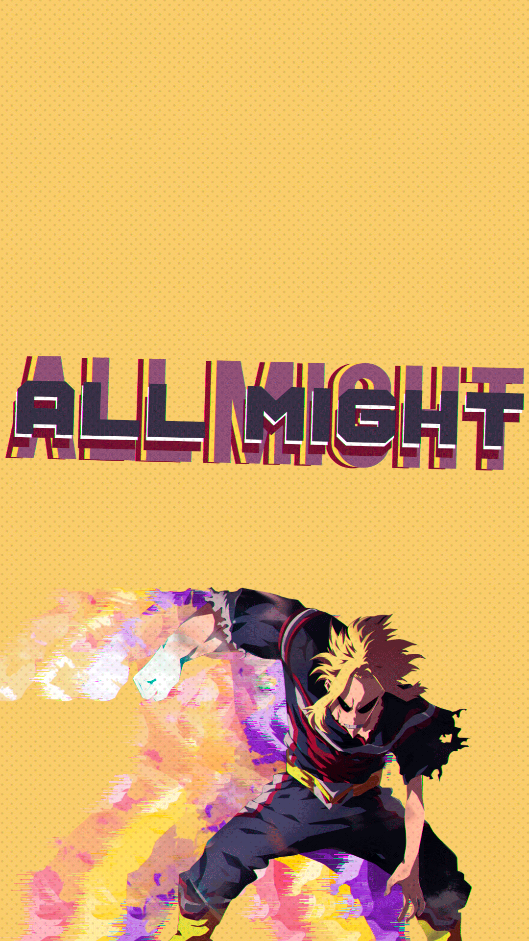 Anime My Hero Academia, All Might, 1080x1920, Phone HD Wallpaper