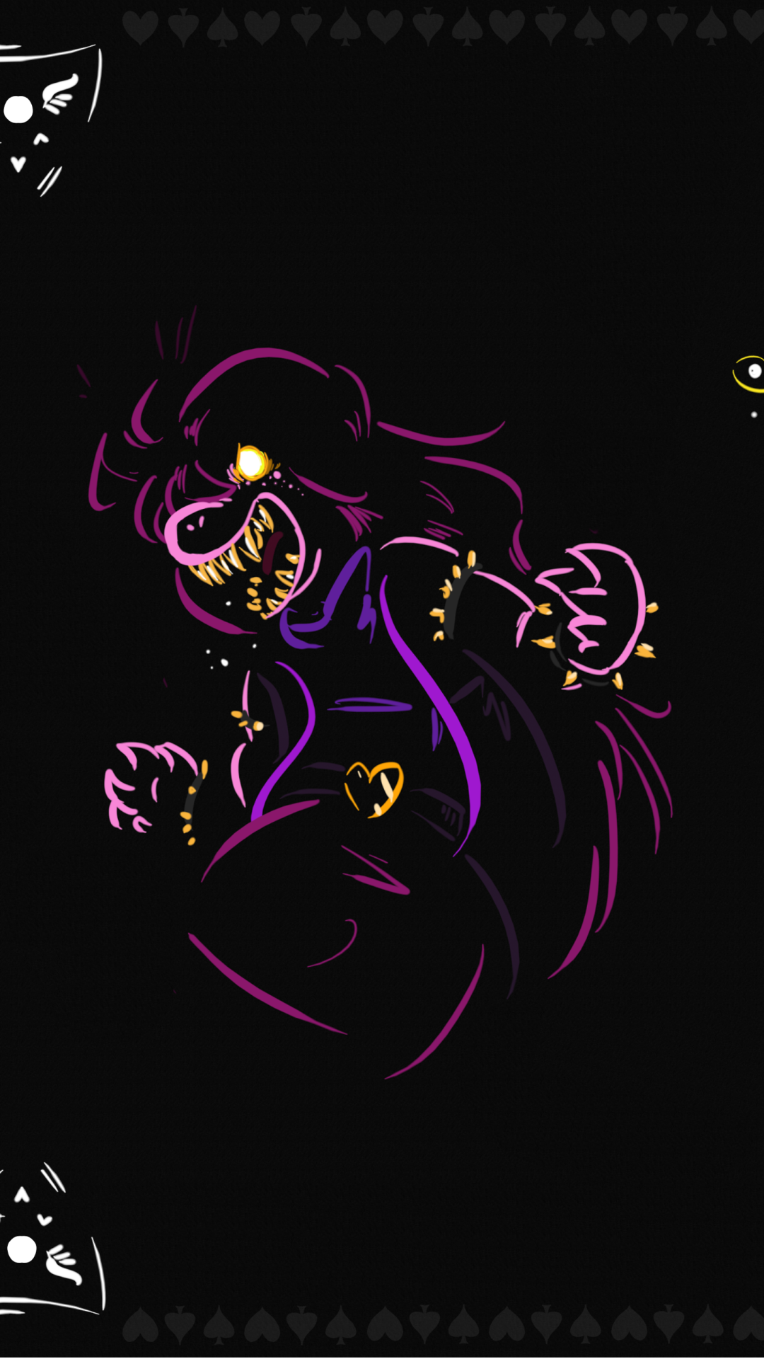 Video Game Deltarune, Susie (deltarune), 1080x1920, Phone HD Wallpaper