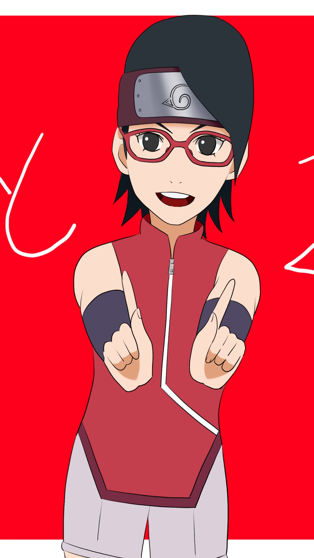 Anime Boruto, Sarada Uchiha, 1080x1920, Phone HD Wallpaper