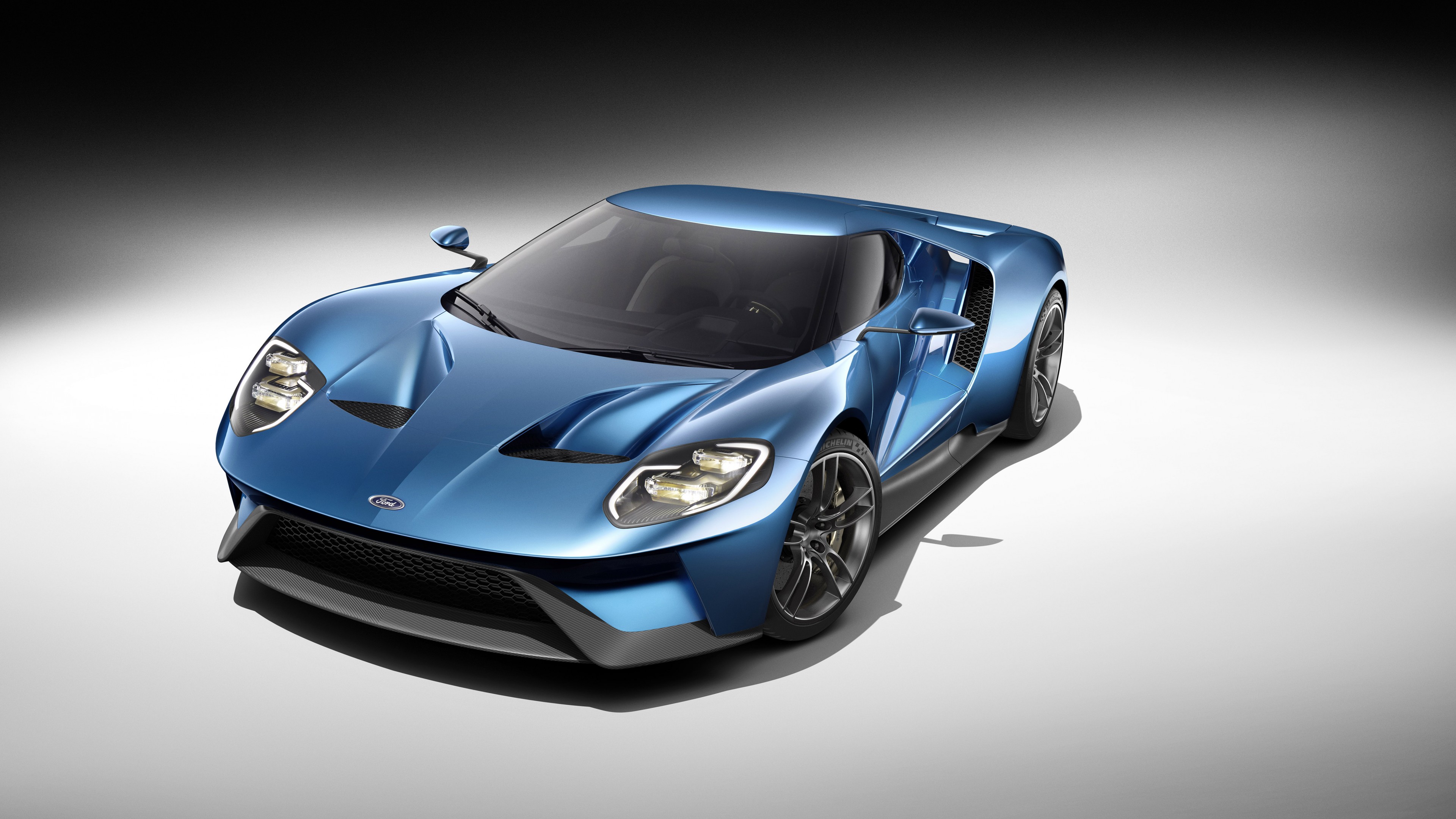 CES 2016, Ford GT, EcoBoost, 600hp, HD Wallpaper