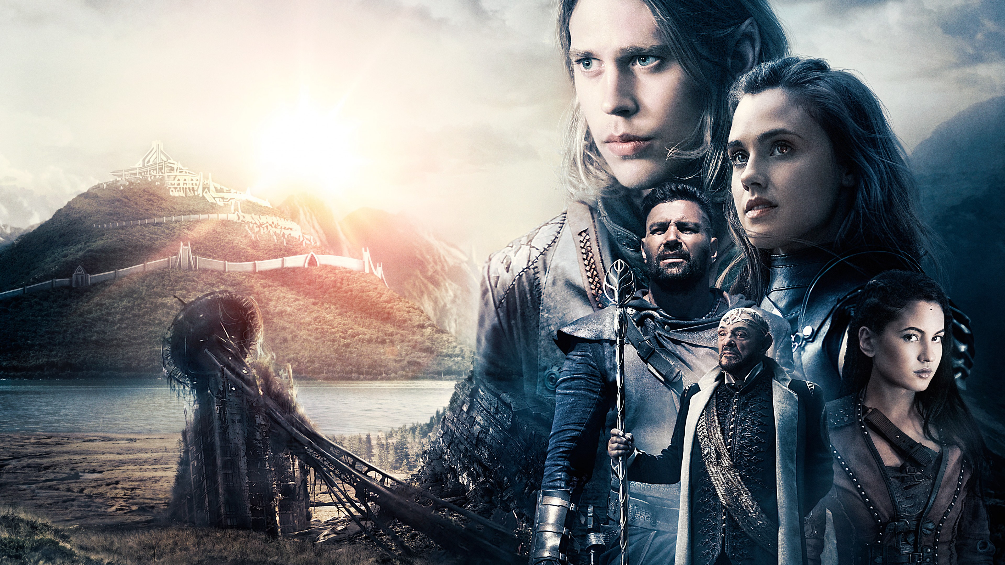 The Shannara Chronicles, Austin Robert Butler, Poppy Drayton, Best TV Series, Season 1, HD Wallpaper