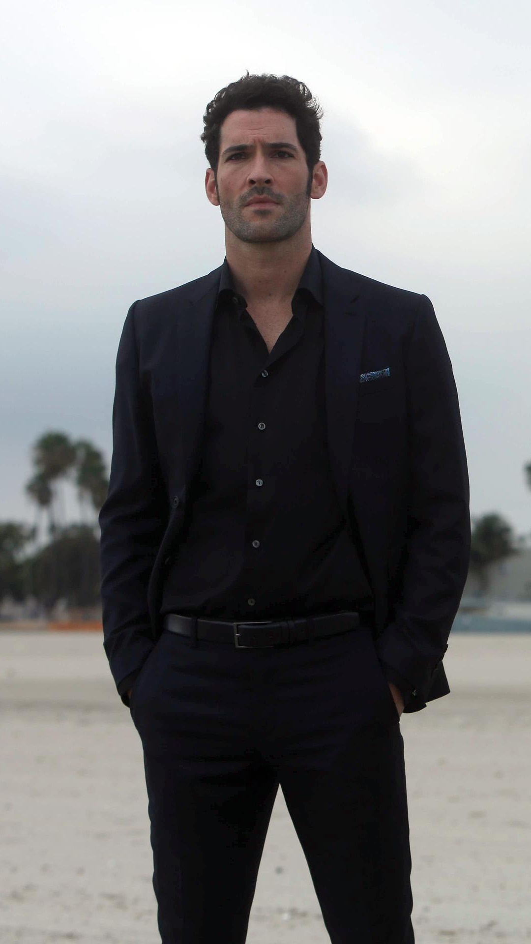 TV Show Lucifer, Tom Ellis, D.B. Woodside, 1080x1920, Phone HD Wallpaper