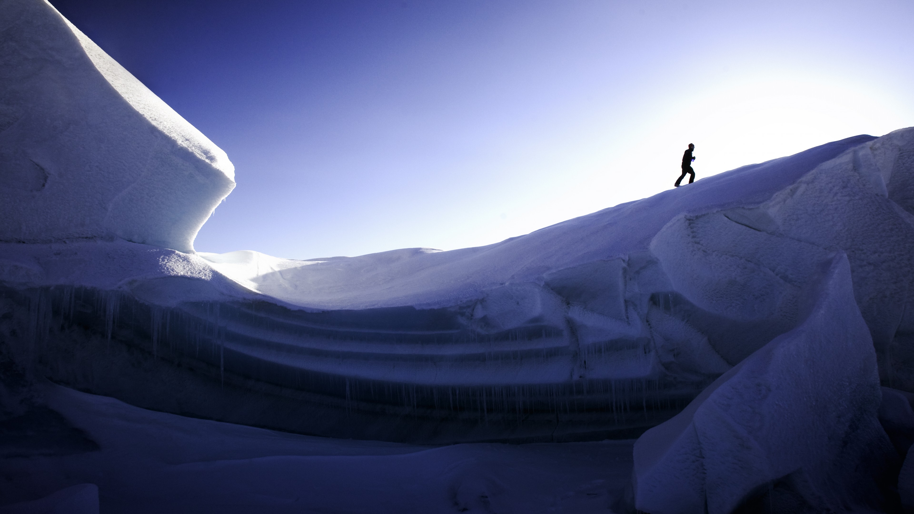 Canada, 4K, mountain, snow, travel, tourism, HD Wallpaper