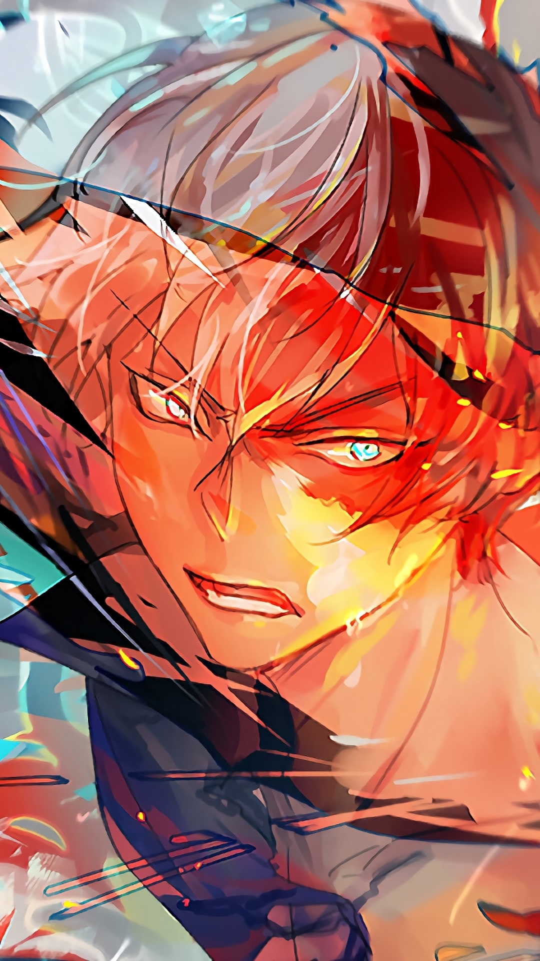 Anime My Hero Academia, Shoto Todoroki, 1080x1920, Phone HD Wallpaper