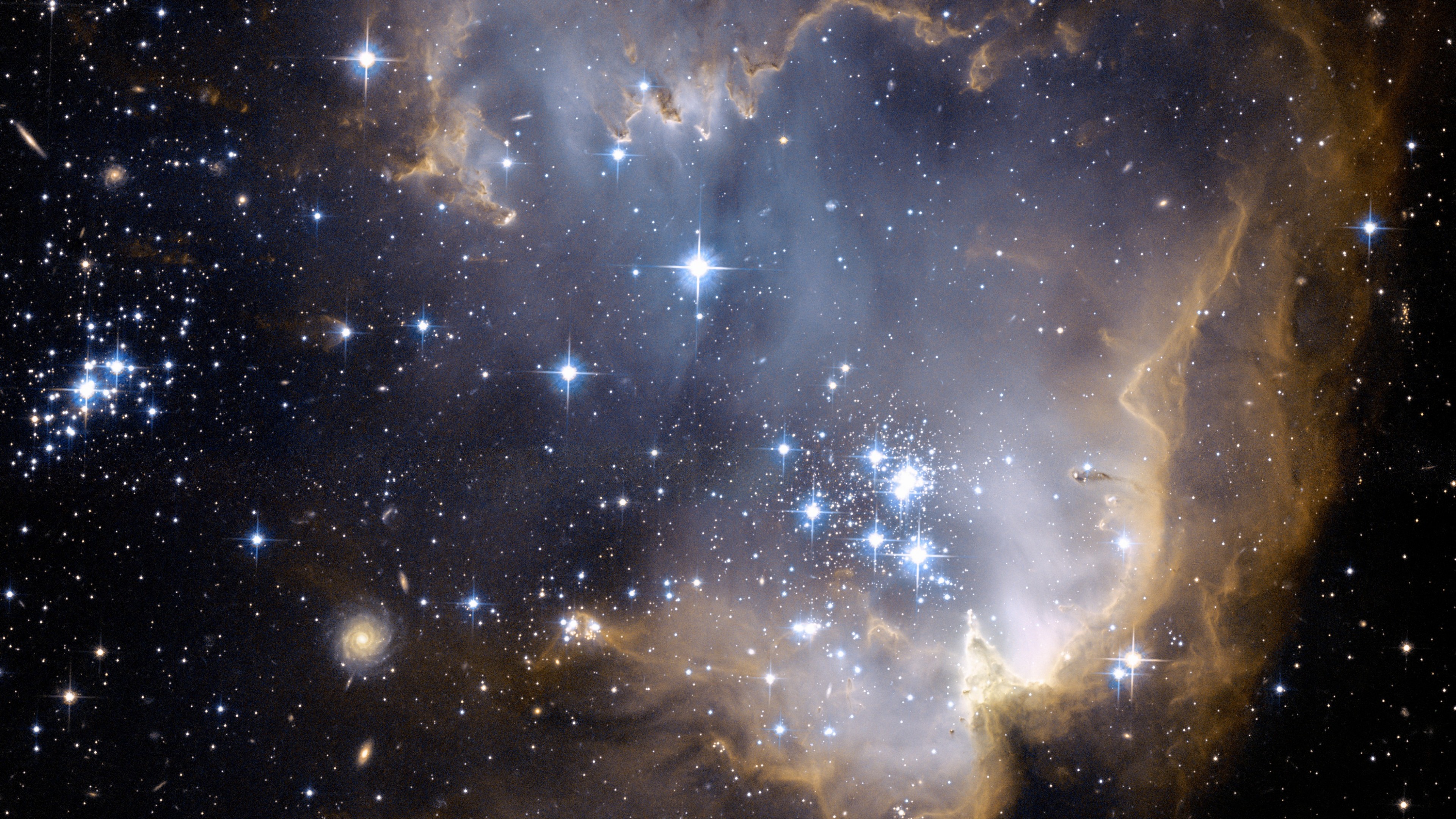 galaxy, space, nebula, HD Wallpaper